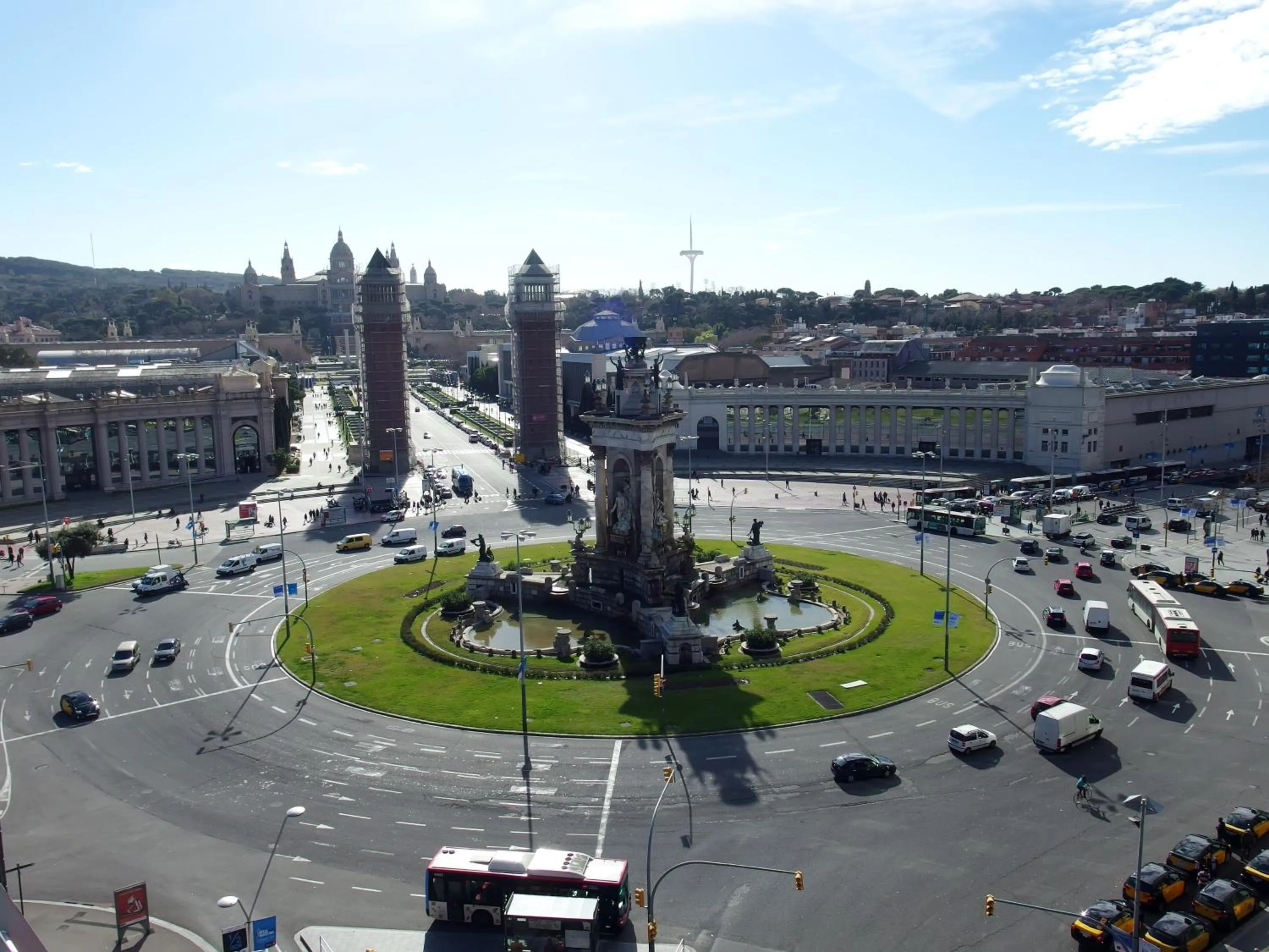 Nearby landmark in Pestana Arena Barcelona