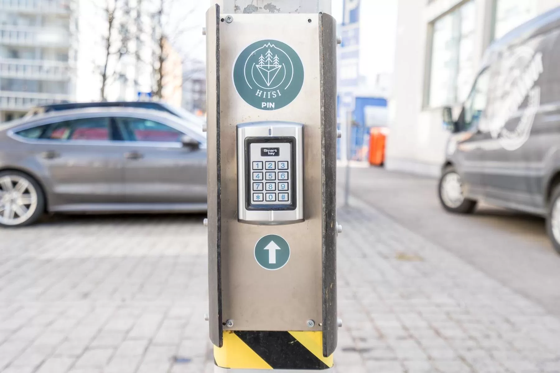 Parking in Hiisi Hotel Helsinki Jätkäsaari