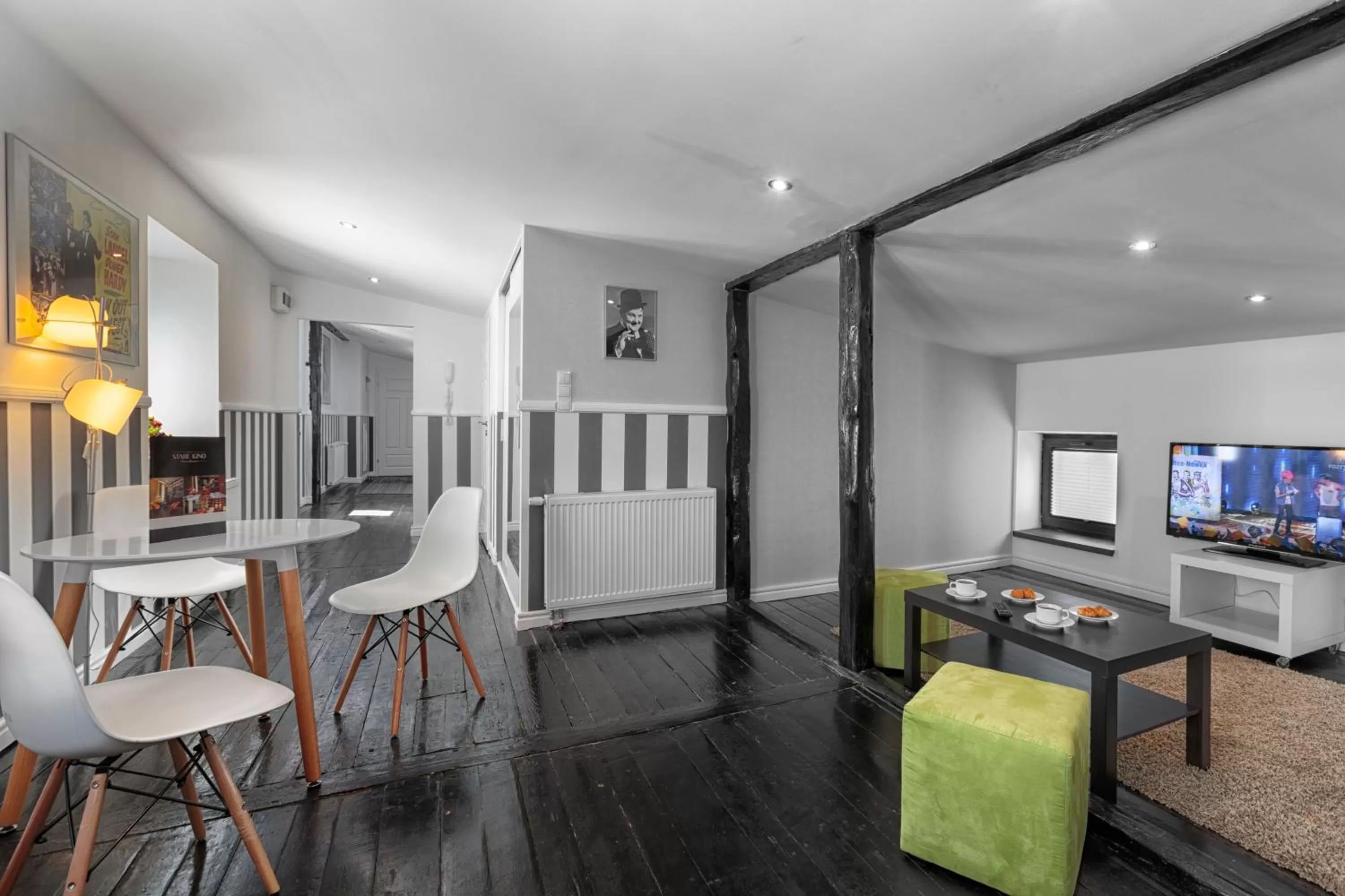 Living room in Stare Kino Cinema Residence