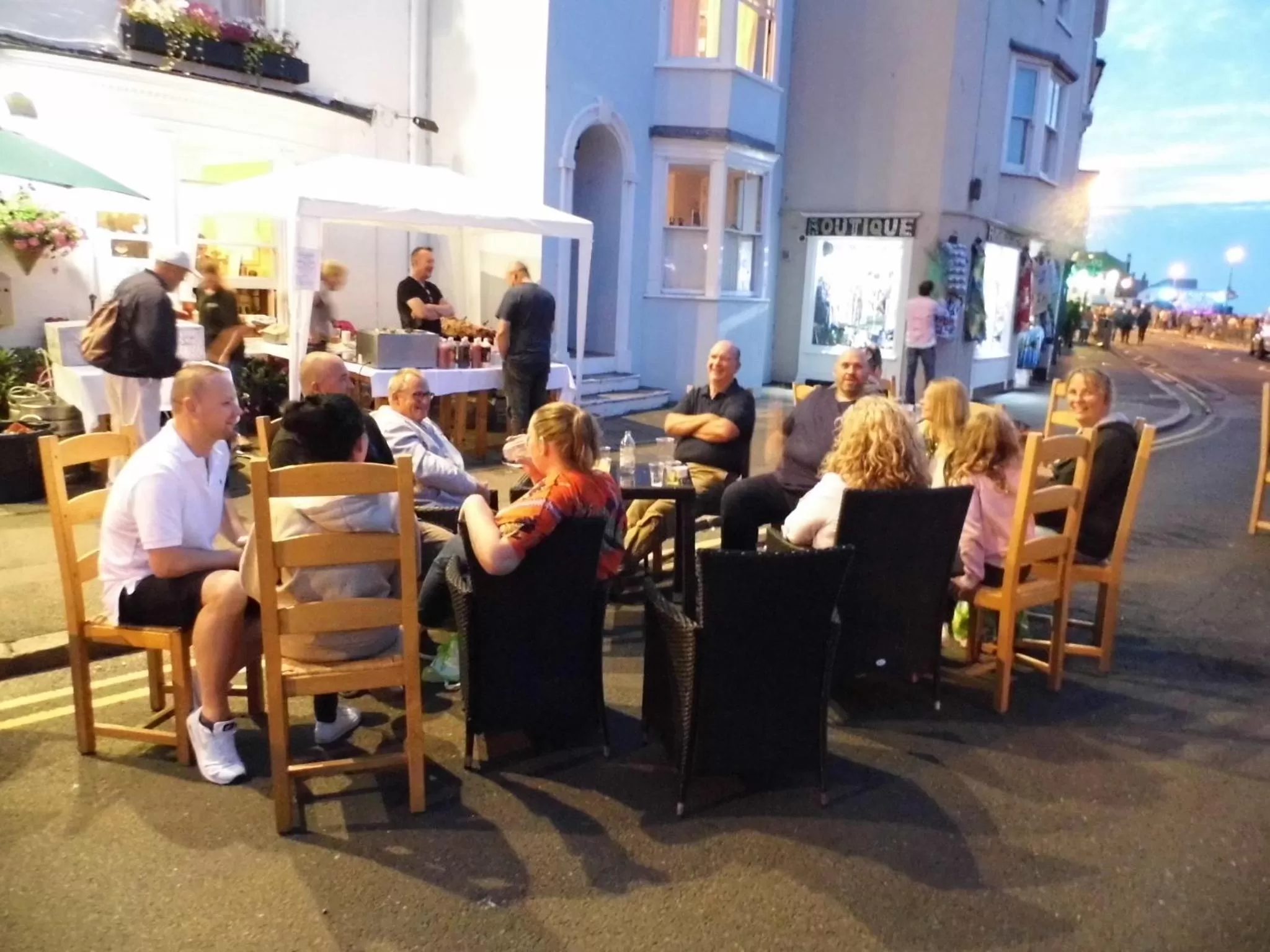 Street view in Waterfront Hotel