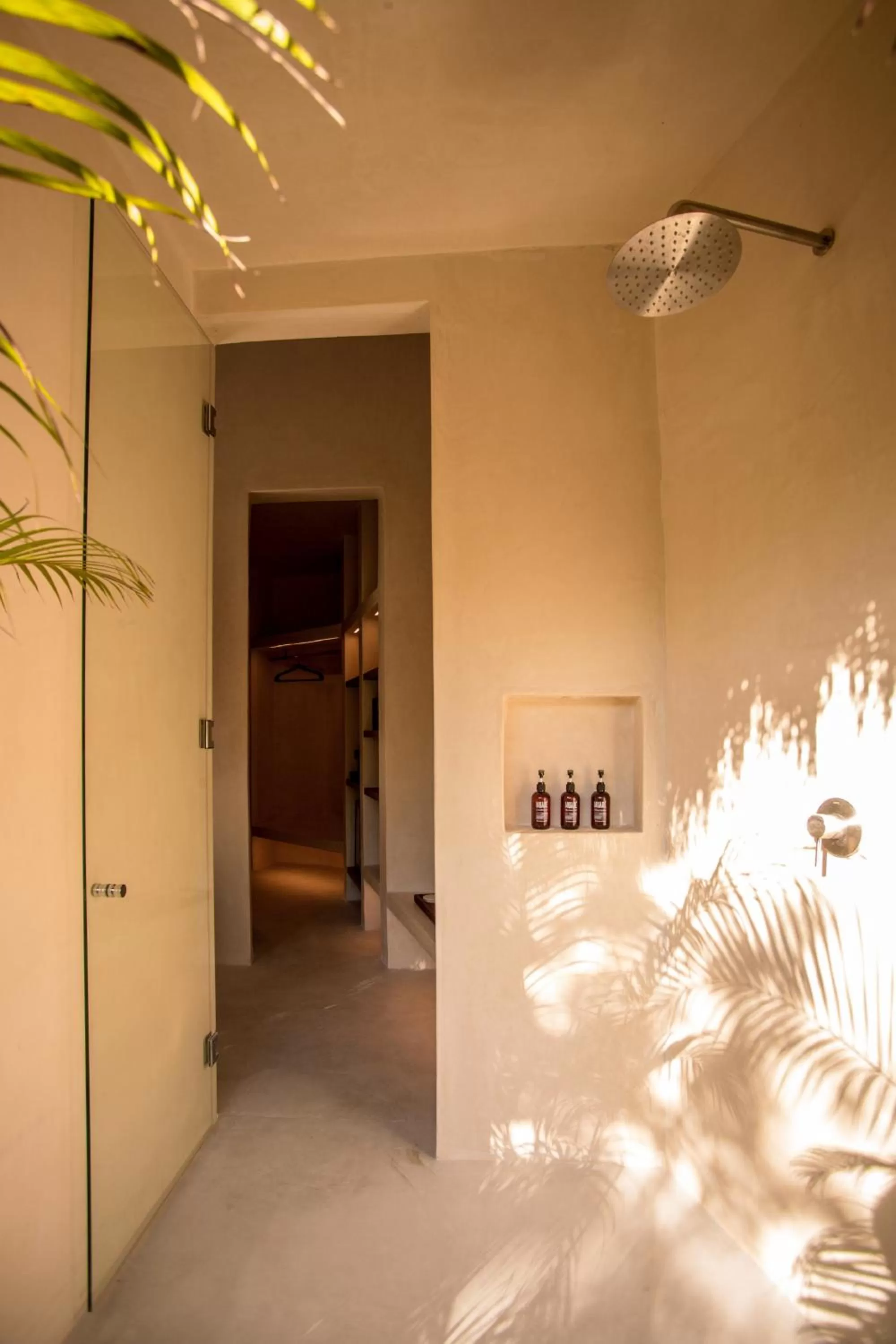 Shower in Hotel Muaré Tulum Wellness and Spa