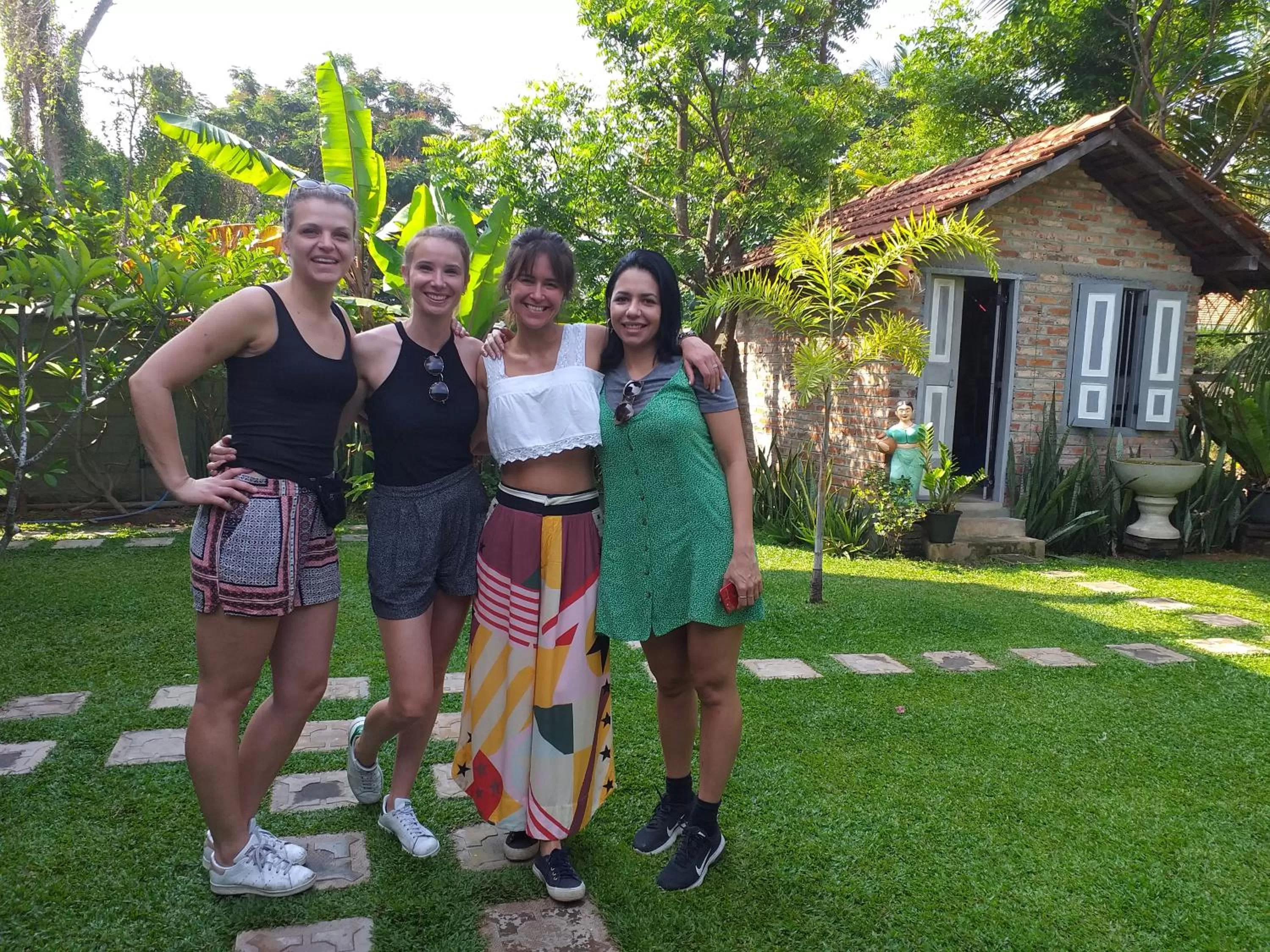 Garden in Green Wood Villa Negombo