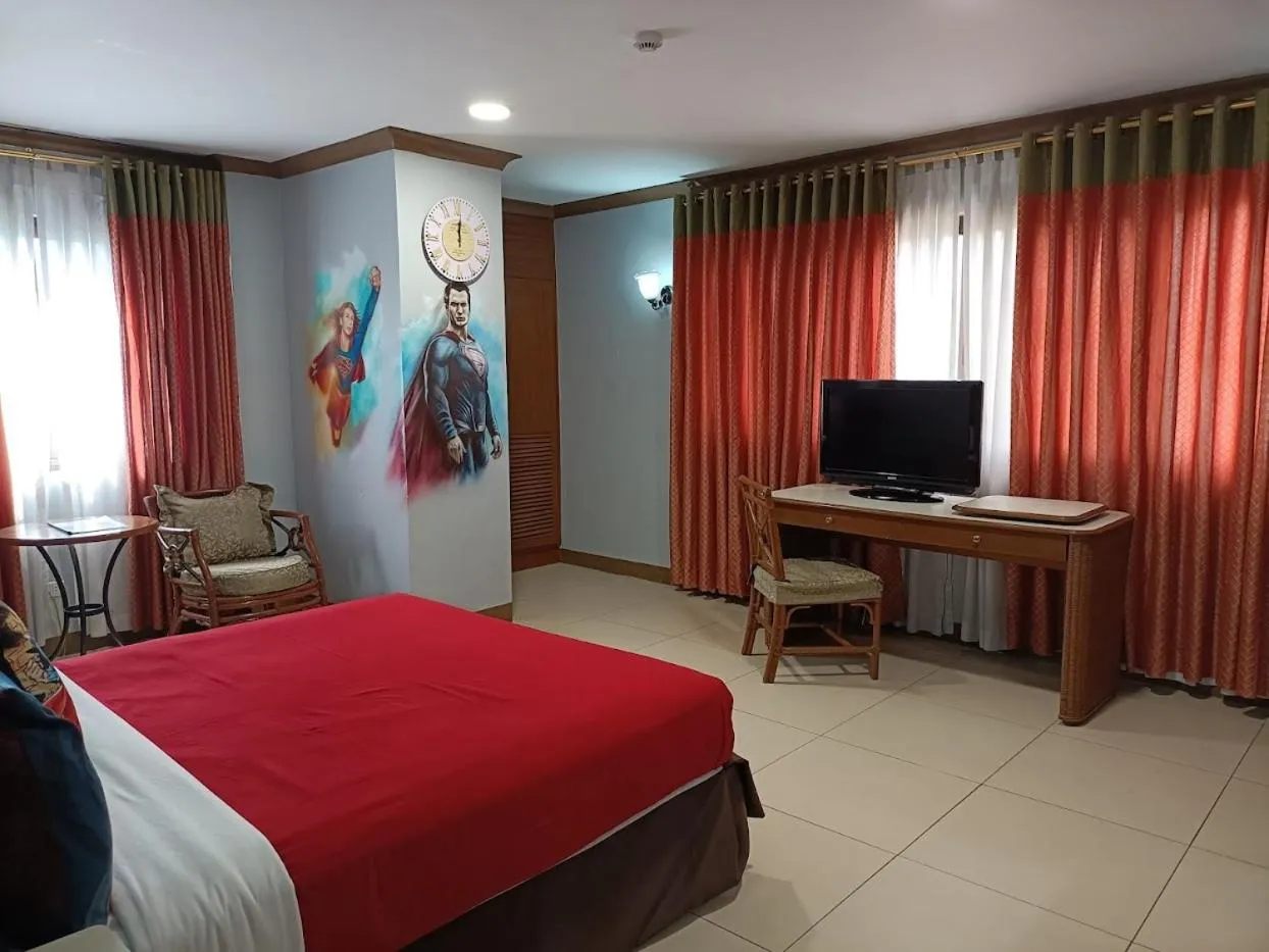 Bed in The Golden Pine Hotel