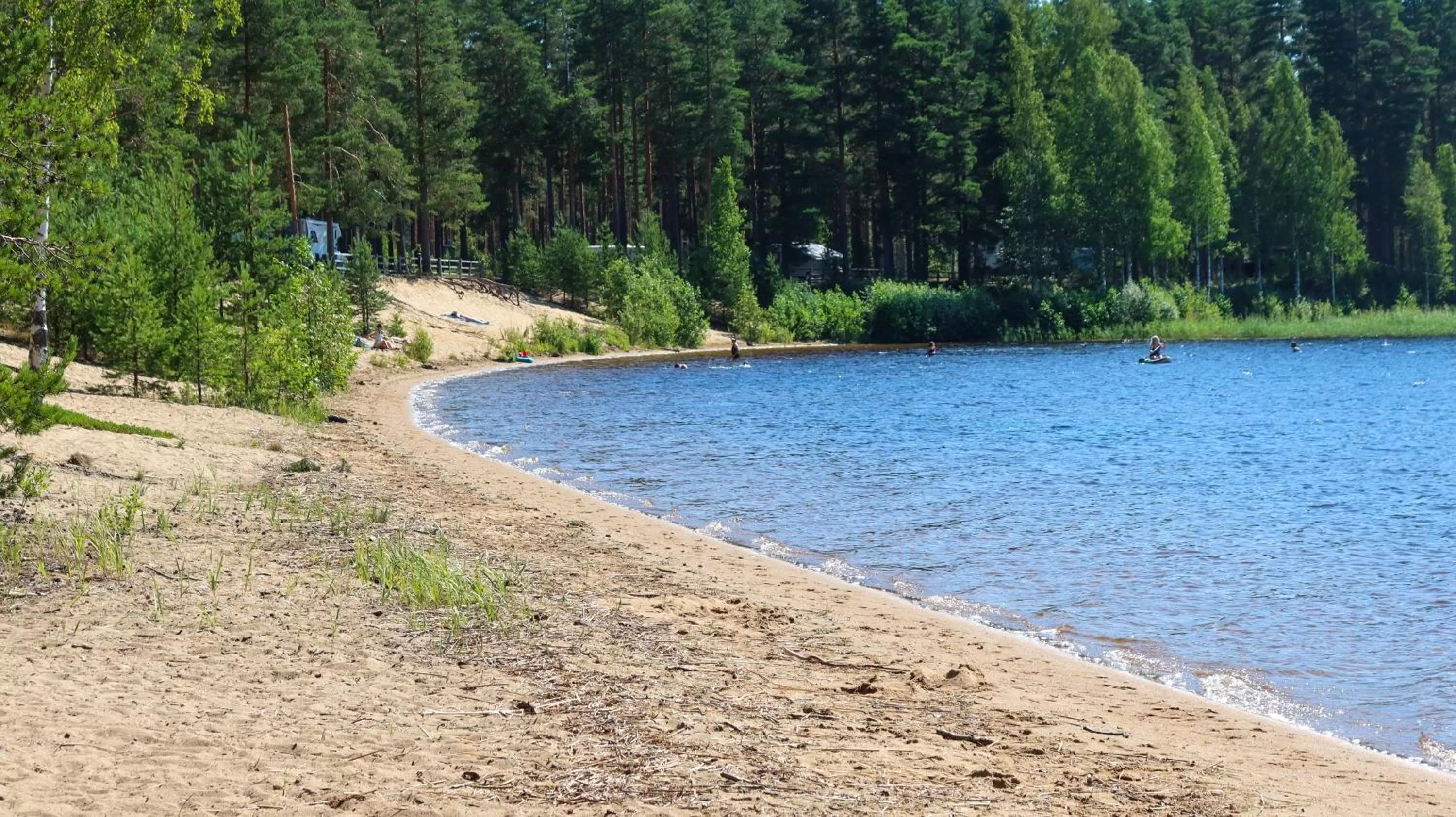 Natural landscape in Pistohiekka Resort