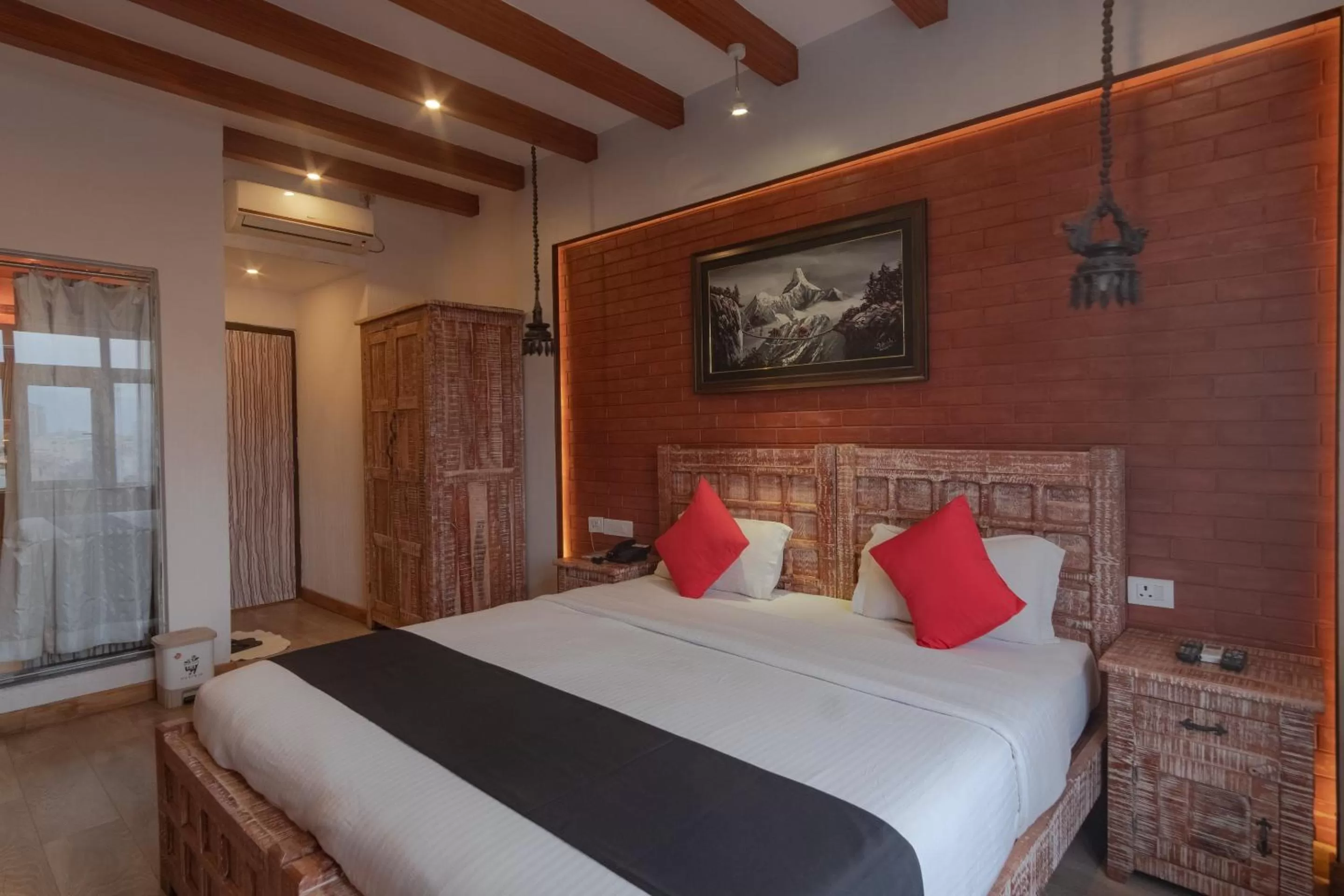 Bedroom, Bed in Swornim Boutique Hotel Kathmandu