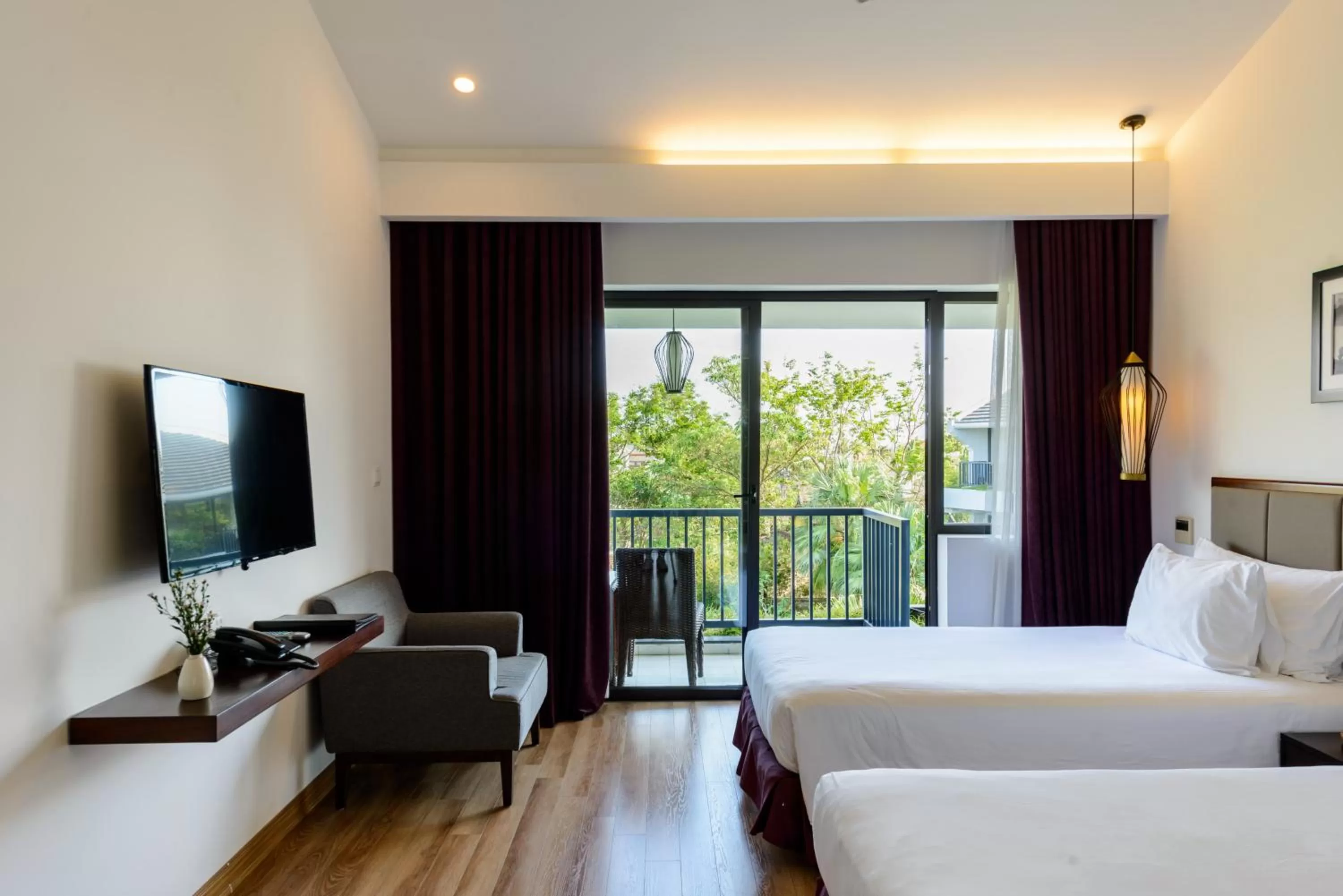 View (from property/room), Bed in SENVILA Boutique Resort & Spa