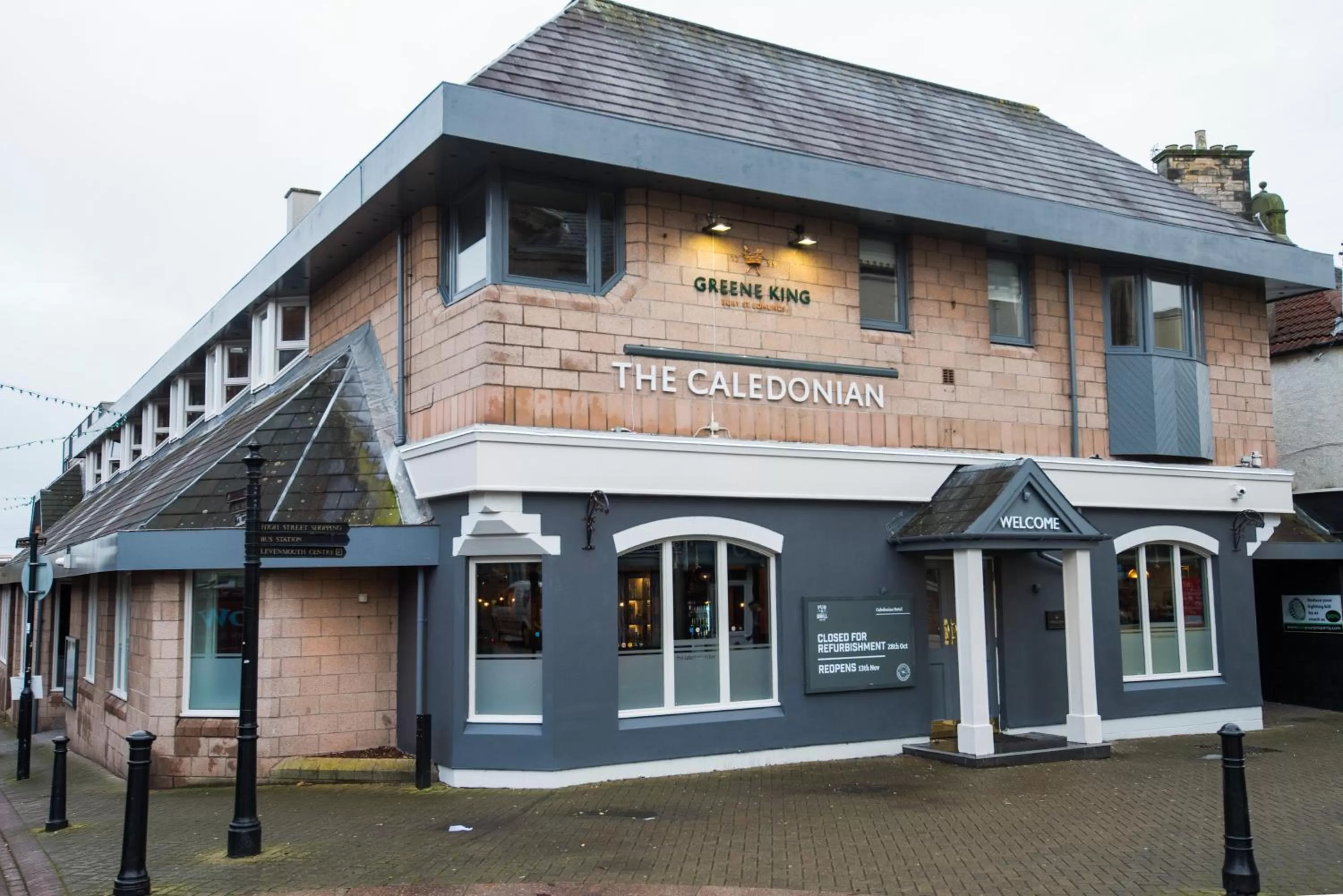 Property building in The Caledonian Hotel