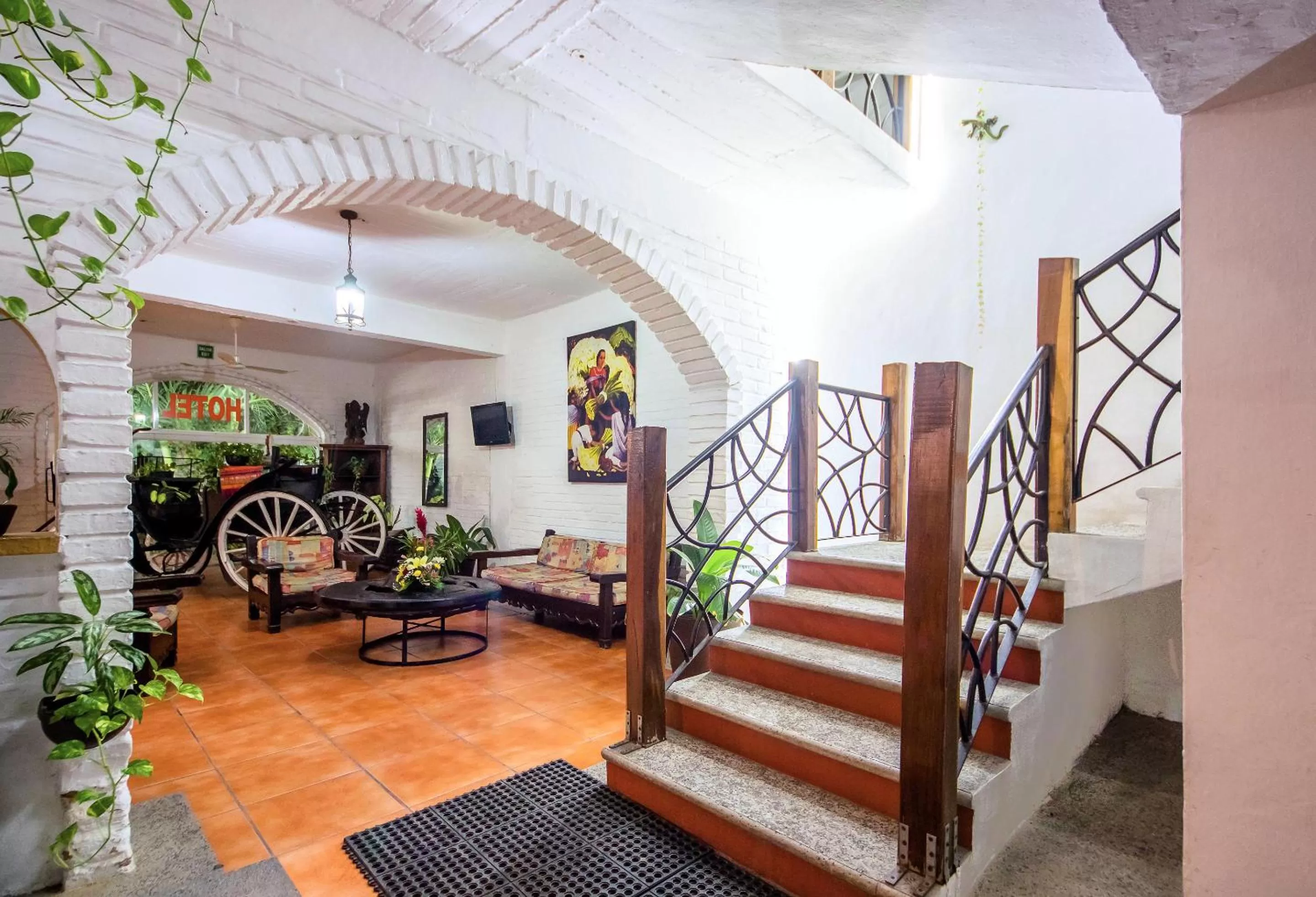 Lobby or reception in Hotel Hacienda de Vallarta Centro