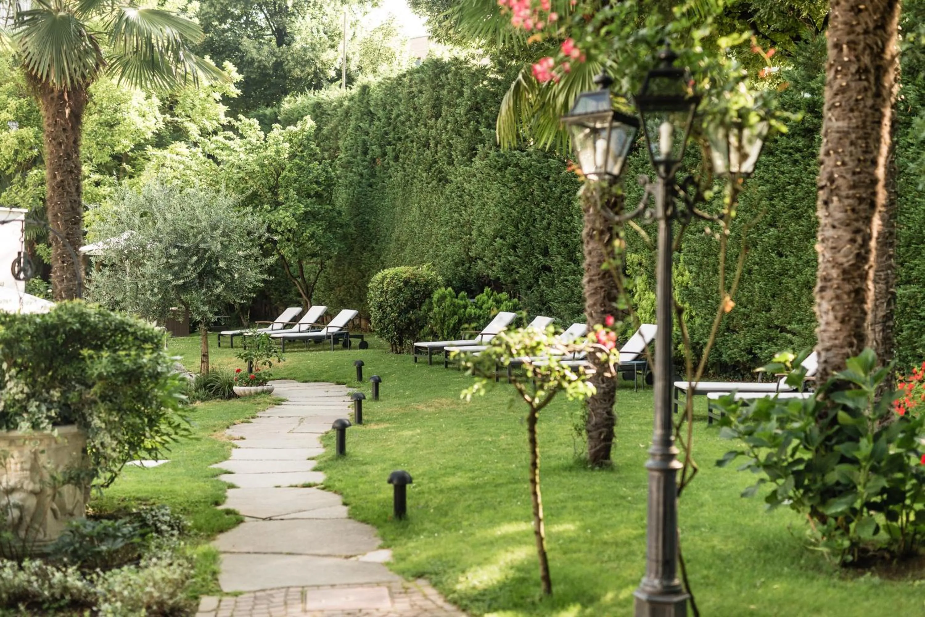 Garden in Classic Hotel Meranerhof