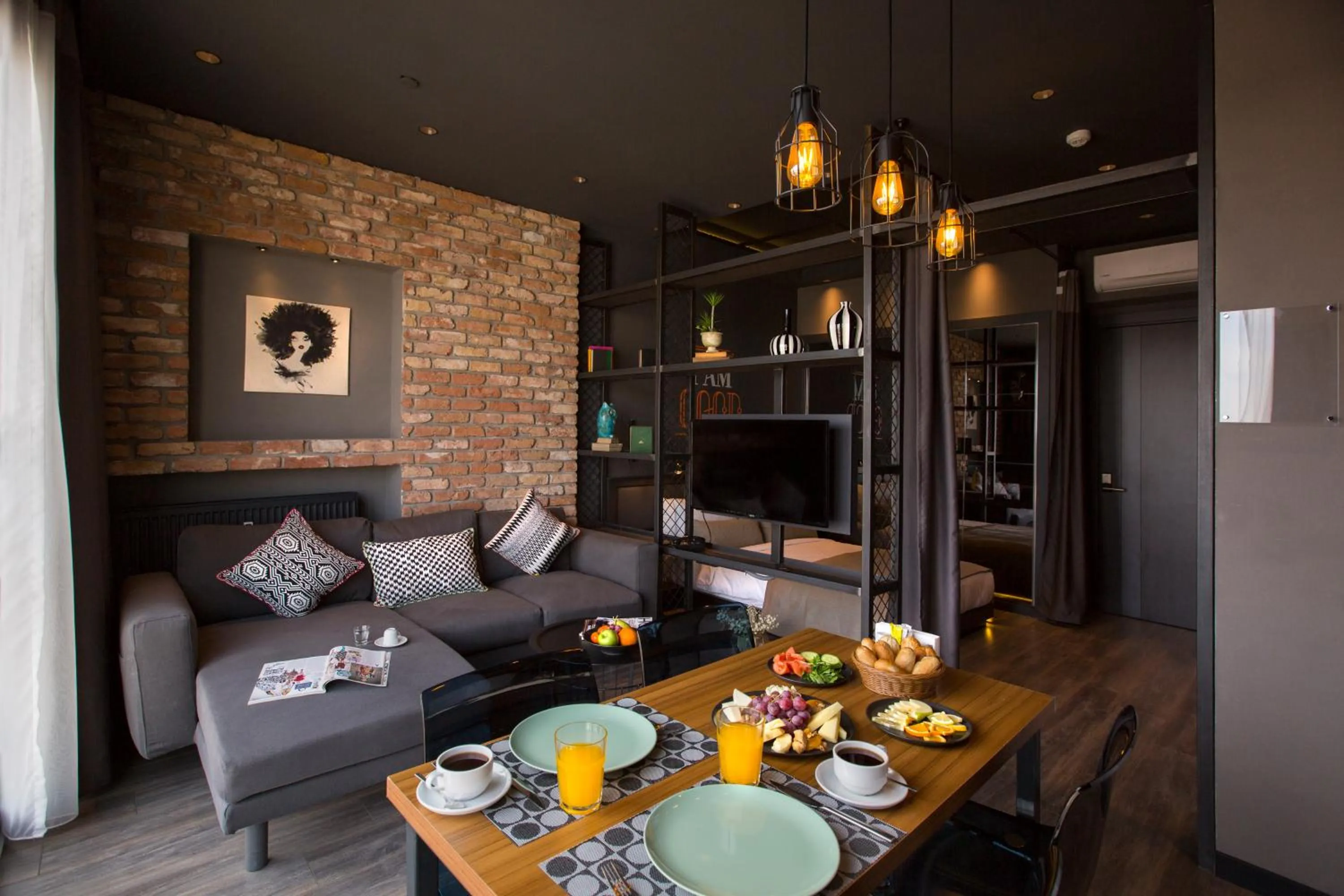 Living room in Cityloft 161