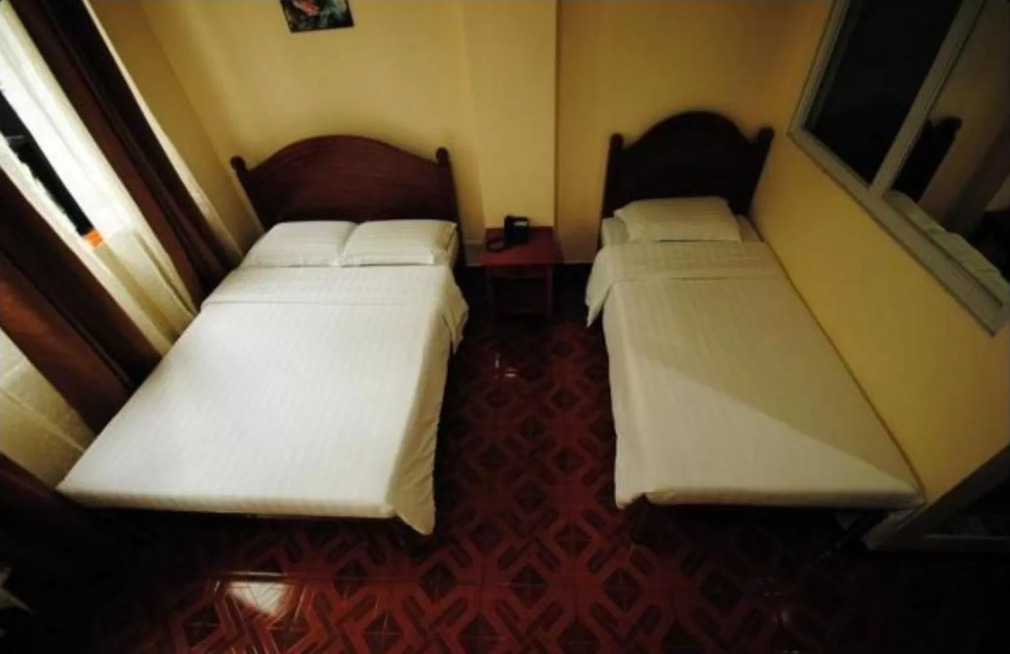 Bed in Hotel 45 Extension