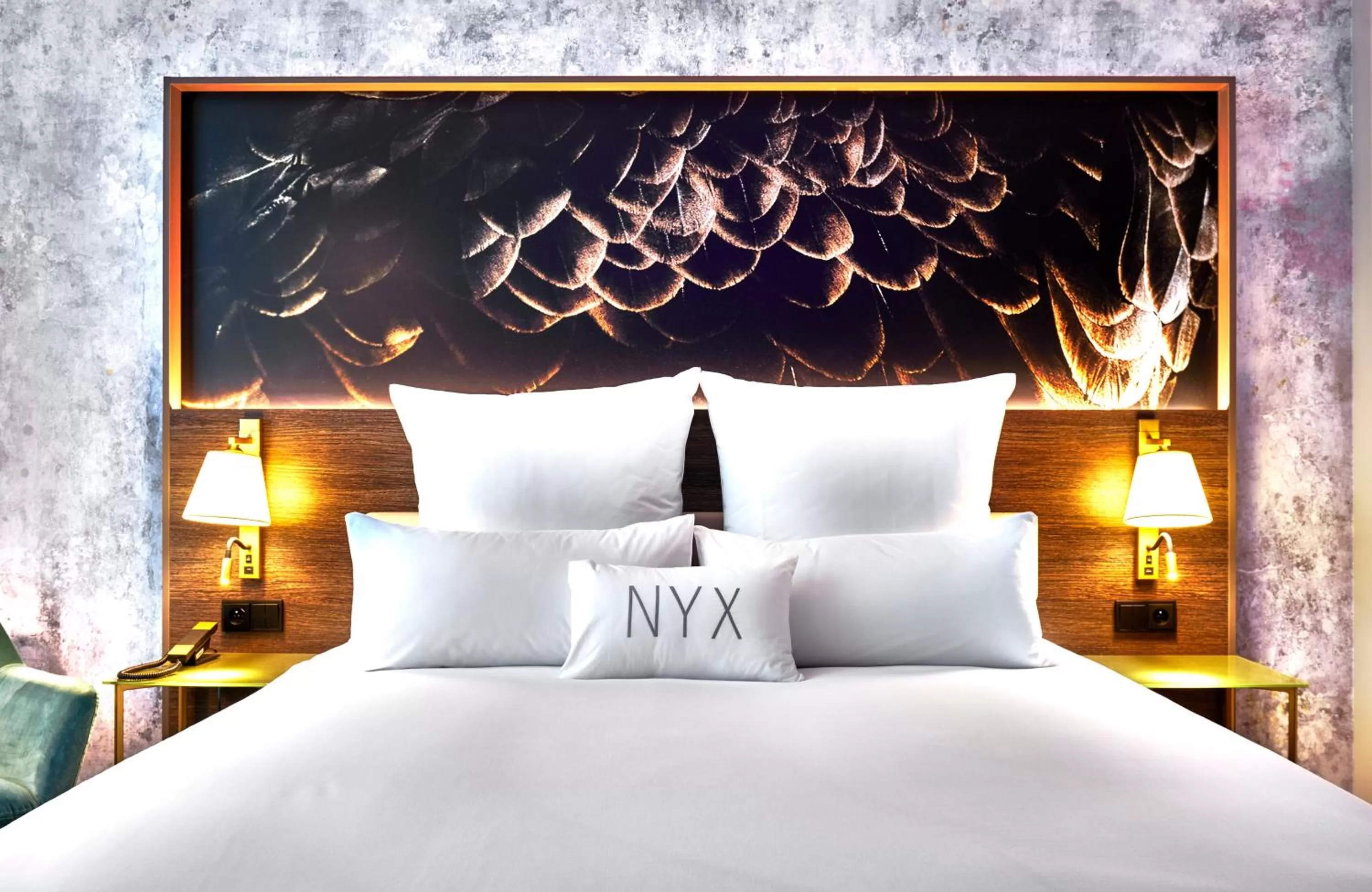 Photo of the whole room, Bed in NYX Hotel Warsaw by Leonardo Hotels