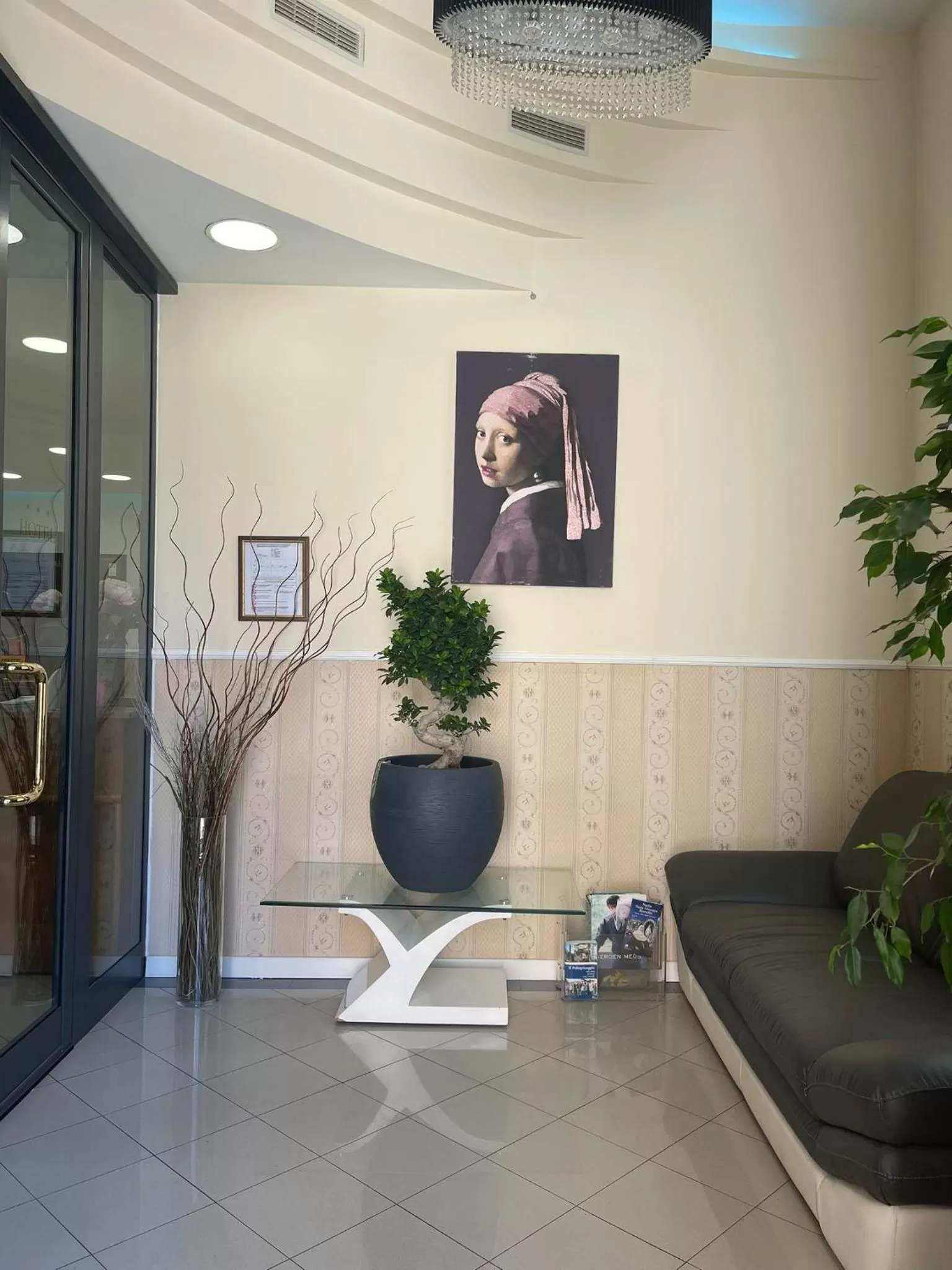 Lobby or reception in Hotel Ottaviano Augusto