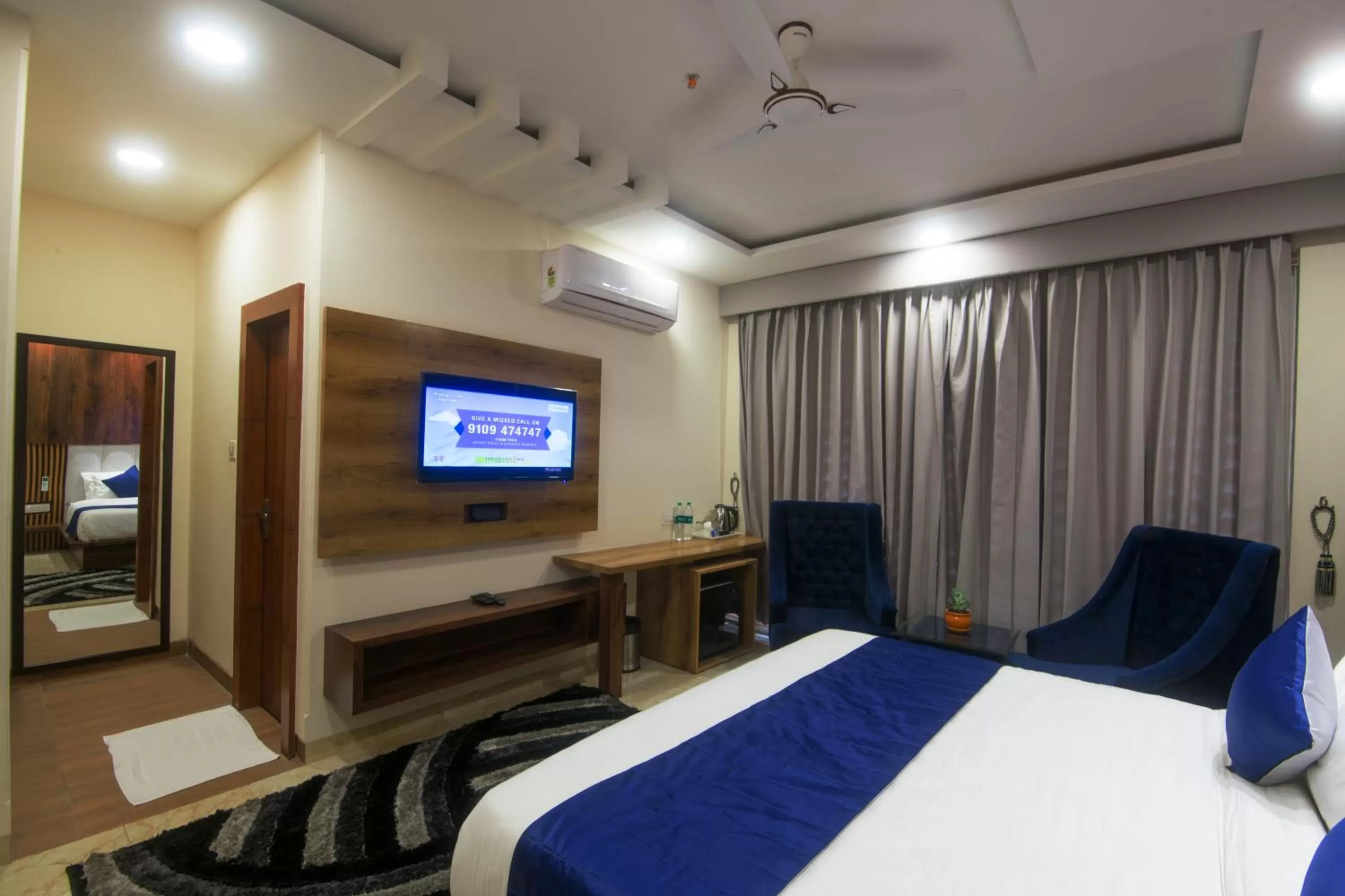 TV and multimedia, TV/Entertainment Center in Shivaay Morex- A Vegetarian Hotel