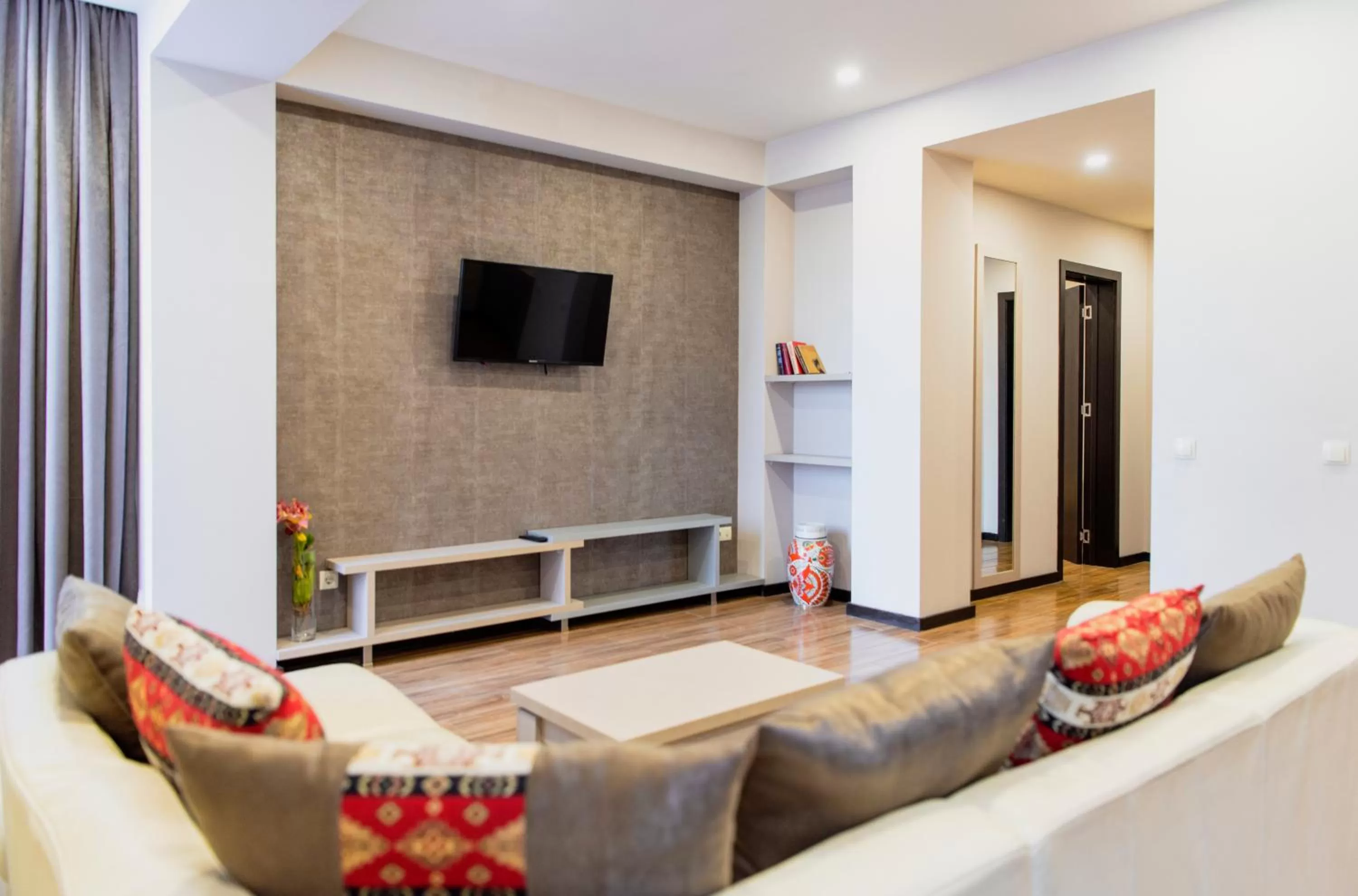 Living room in Sani Apart Hotel