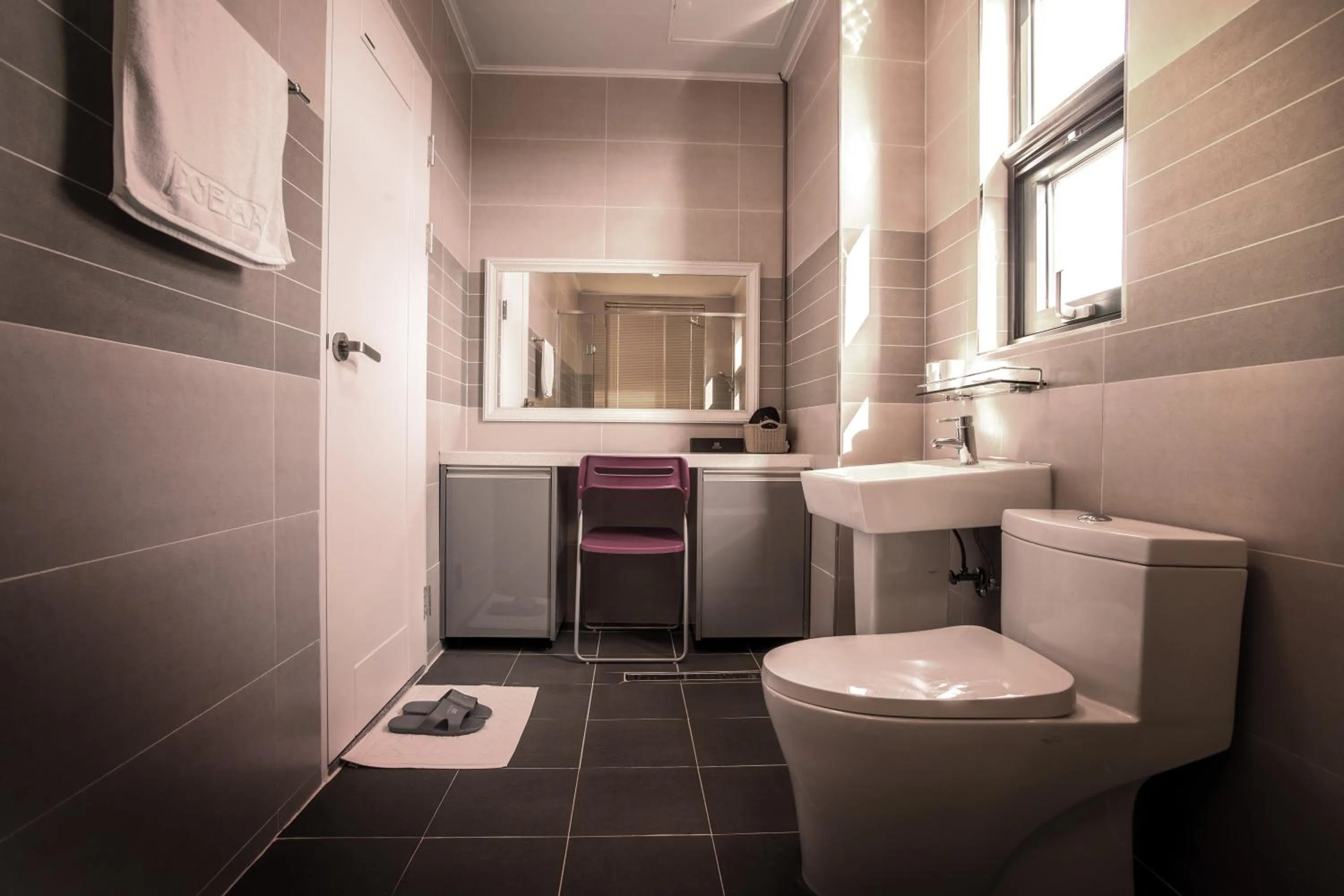 Toilet in Poema Stay Pension