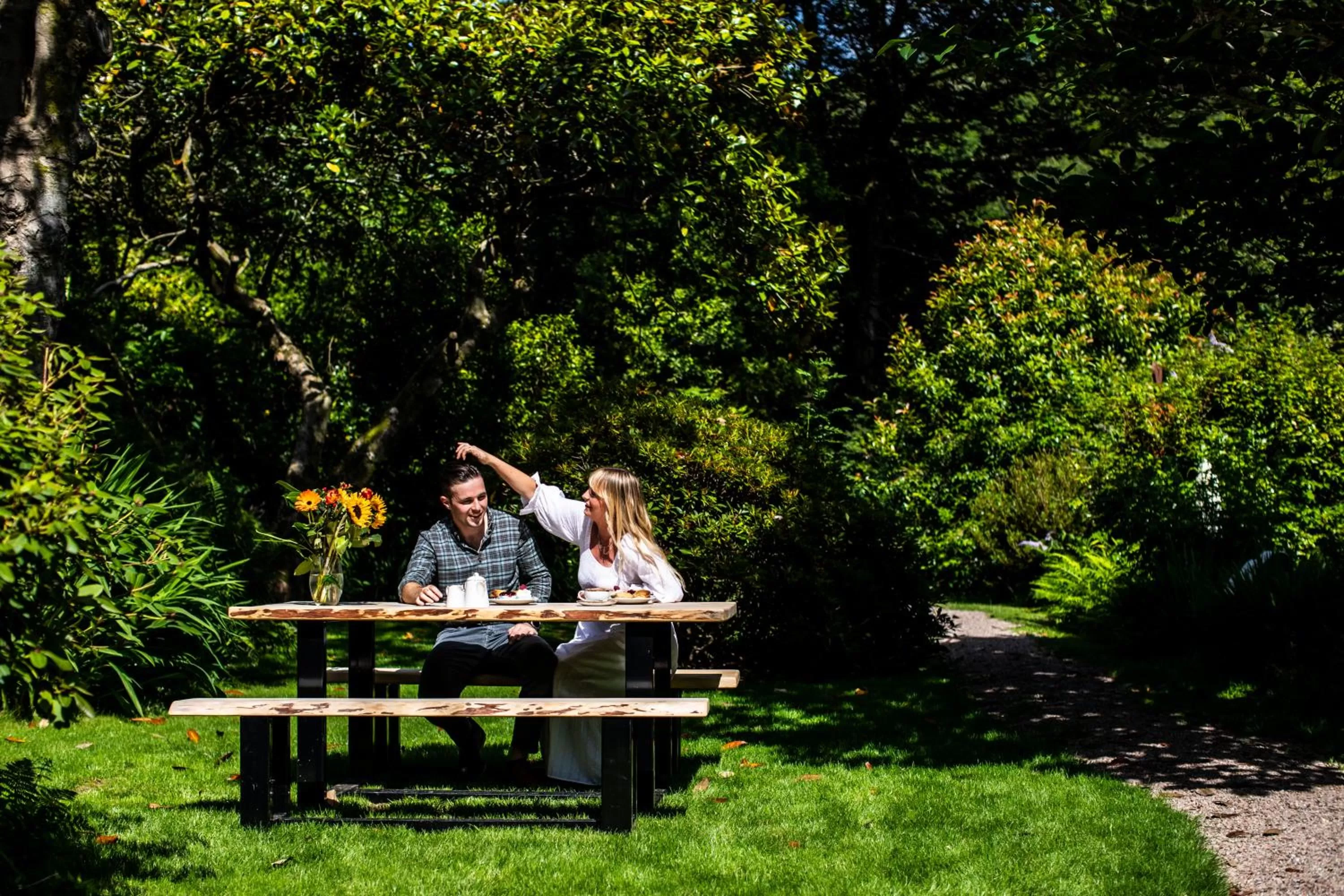 People in Broomhill Estate Boutique Art Hotel