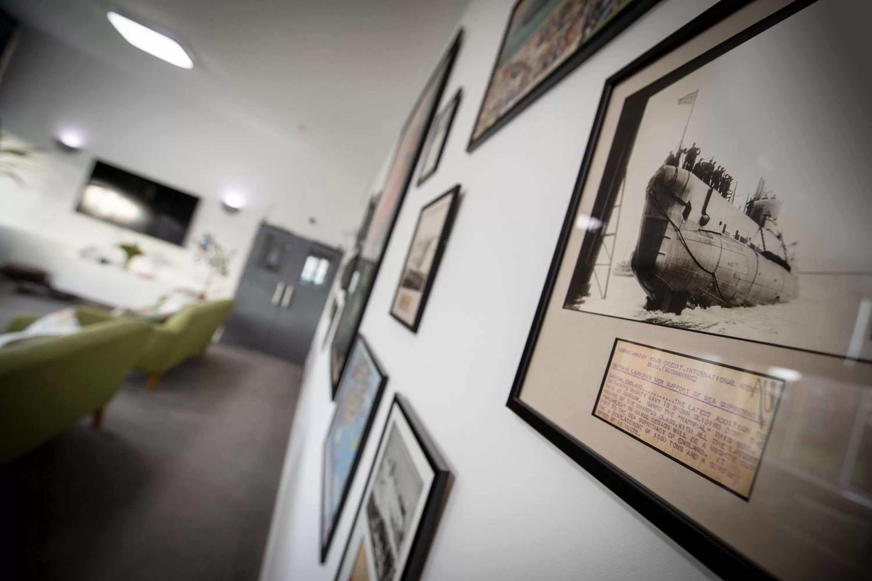 Living room, Bed in West Point House