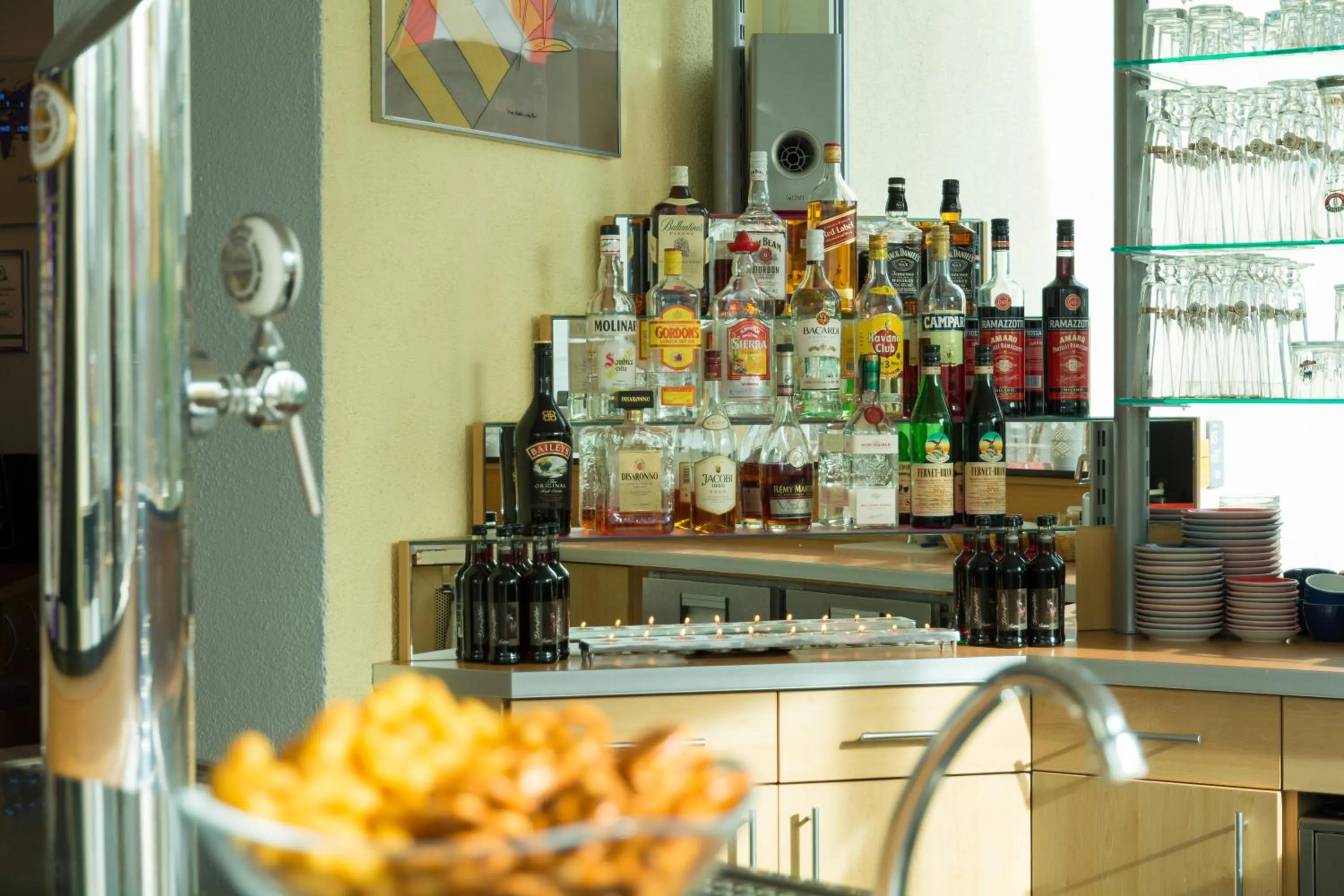 Lounge or bar in Familienhotel Citylight