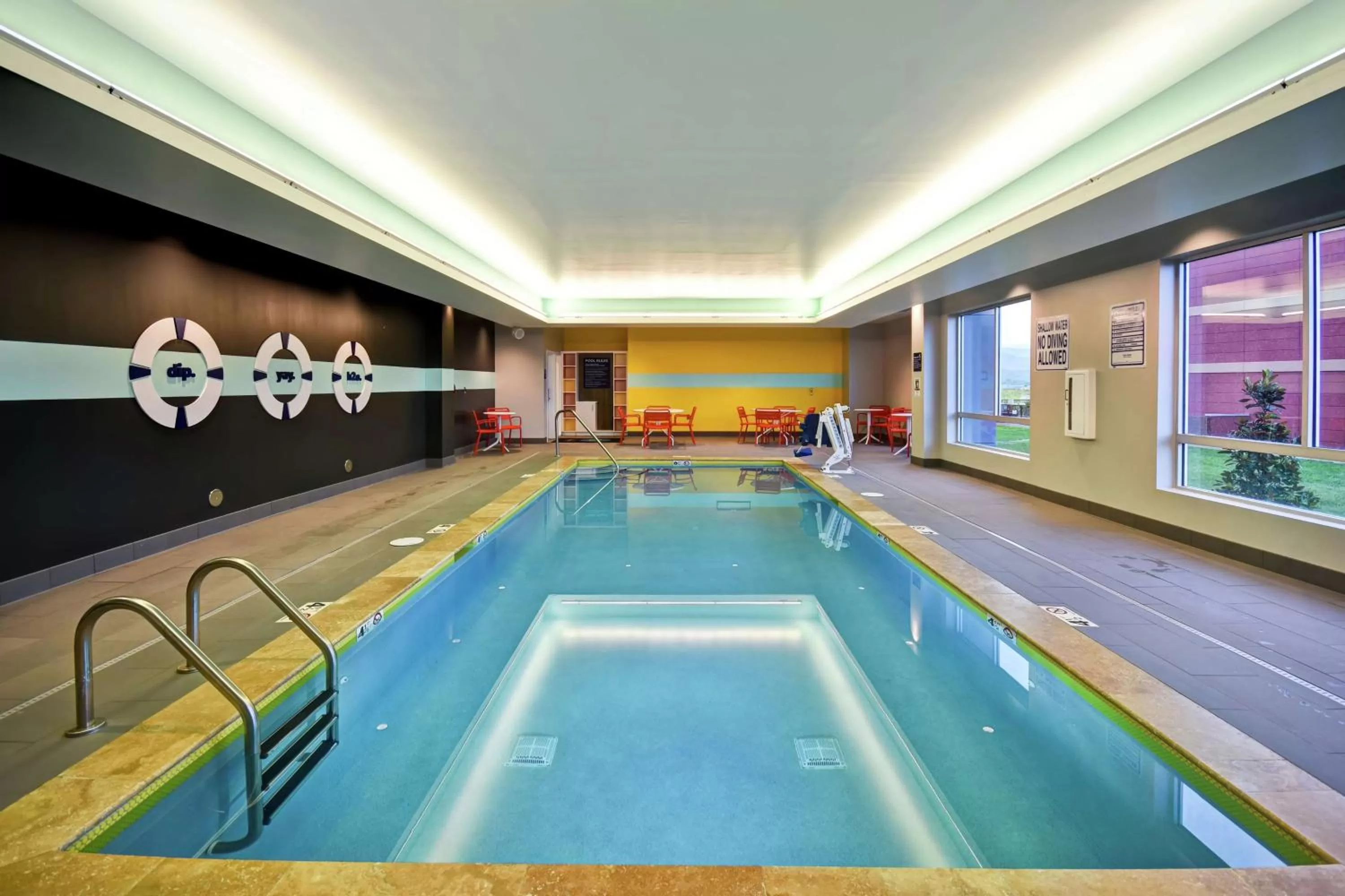 Pool view in Tru By Hilton Pigeon Forge