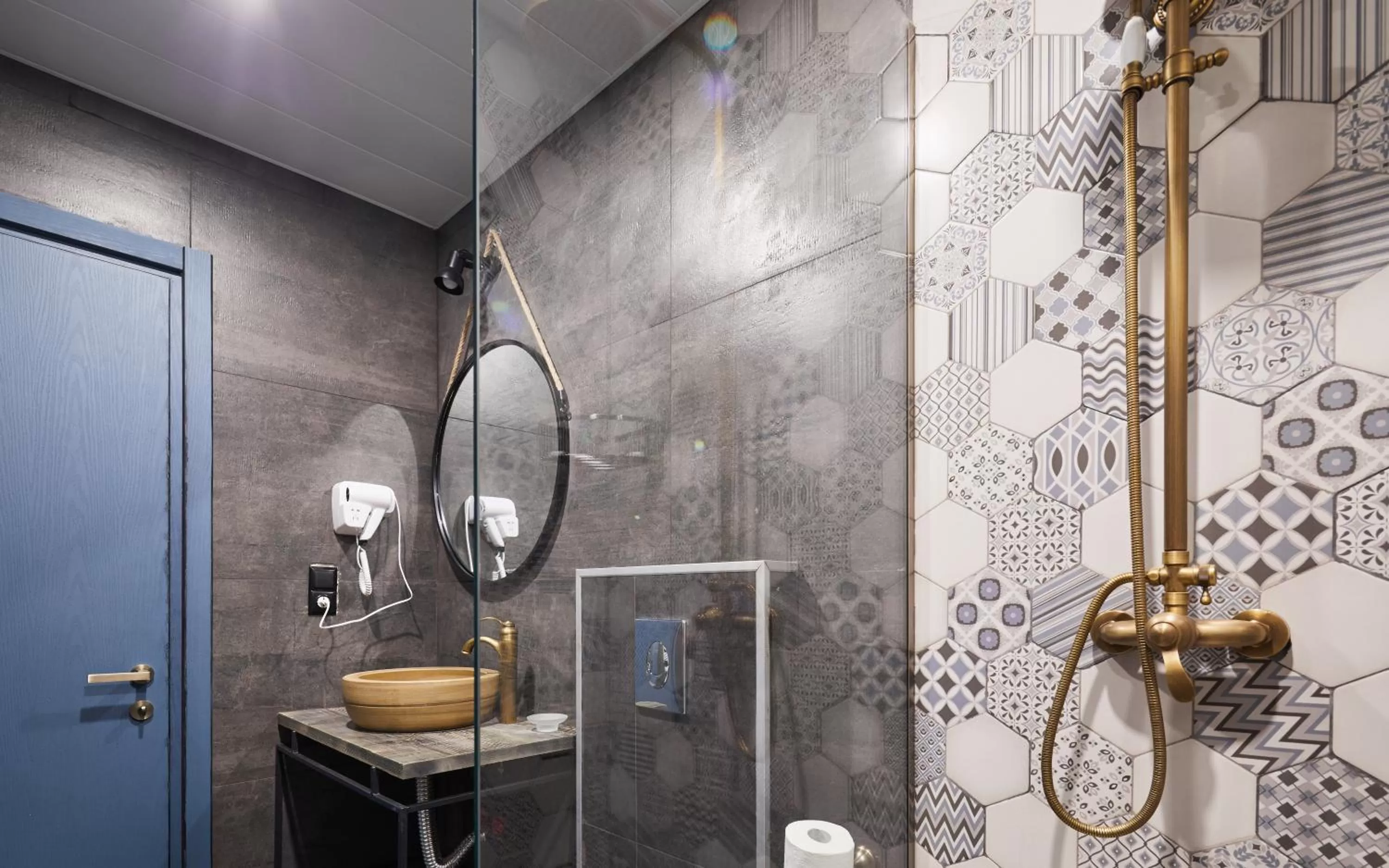 Bathroom in Gudauri Loft Hotel