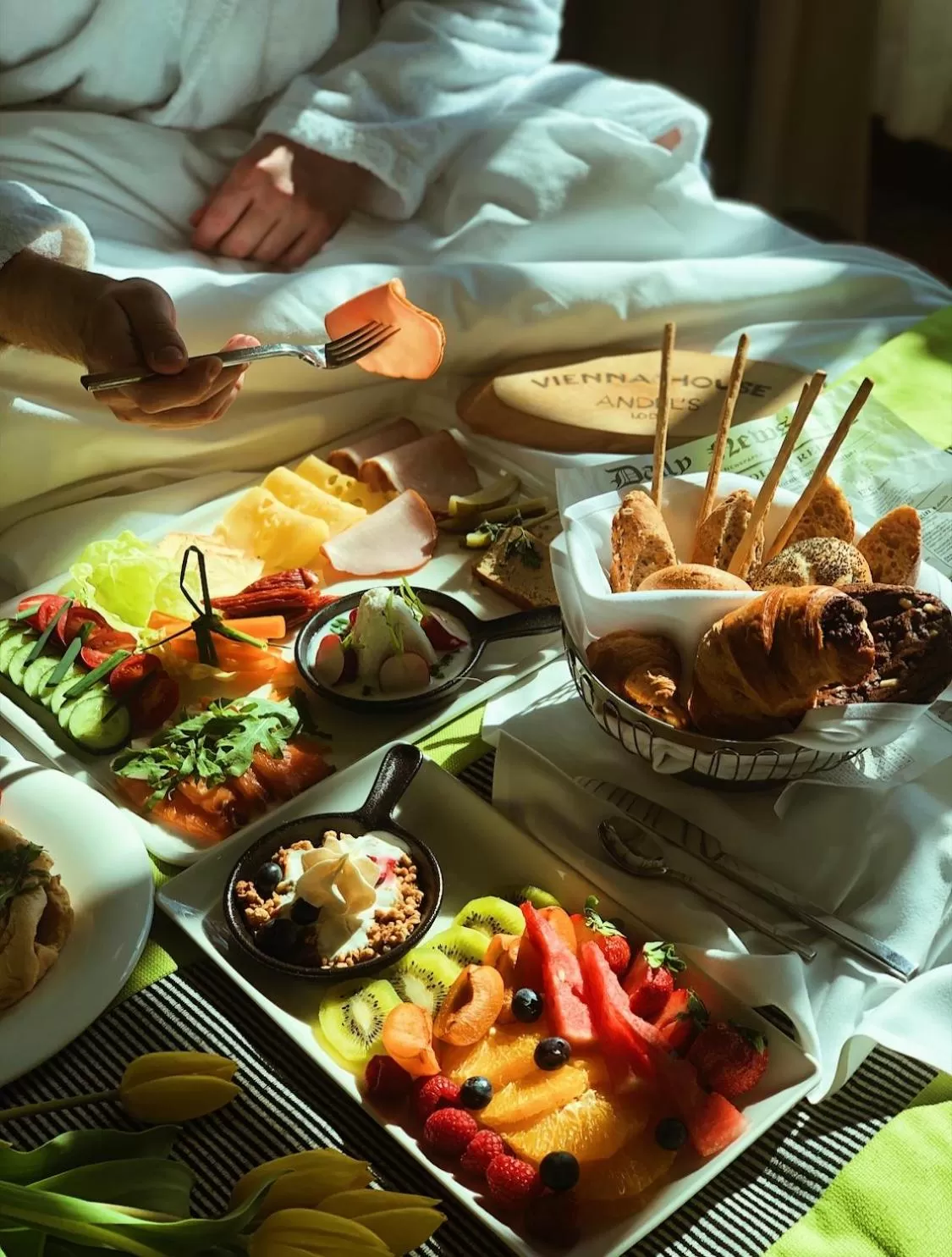 Breakfast in Vienna House by Wyndham Andel's Lodz