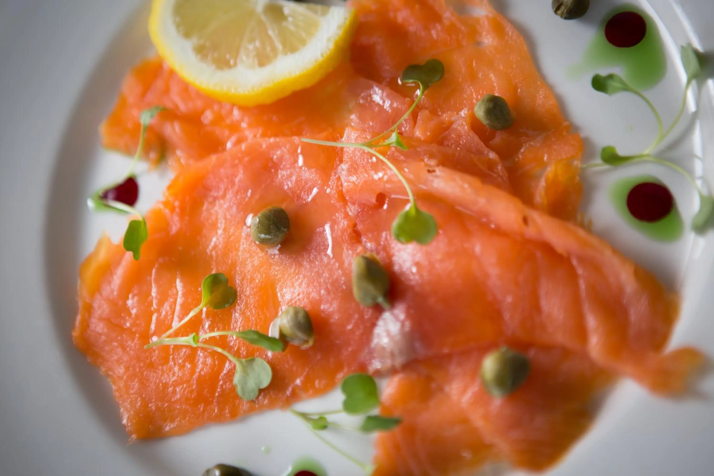 Food close-up in Sherbrooke Castle Hotel