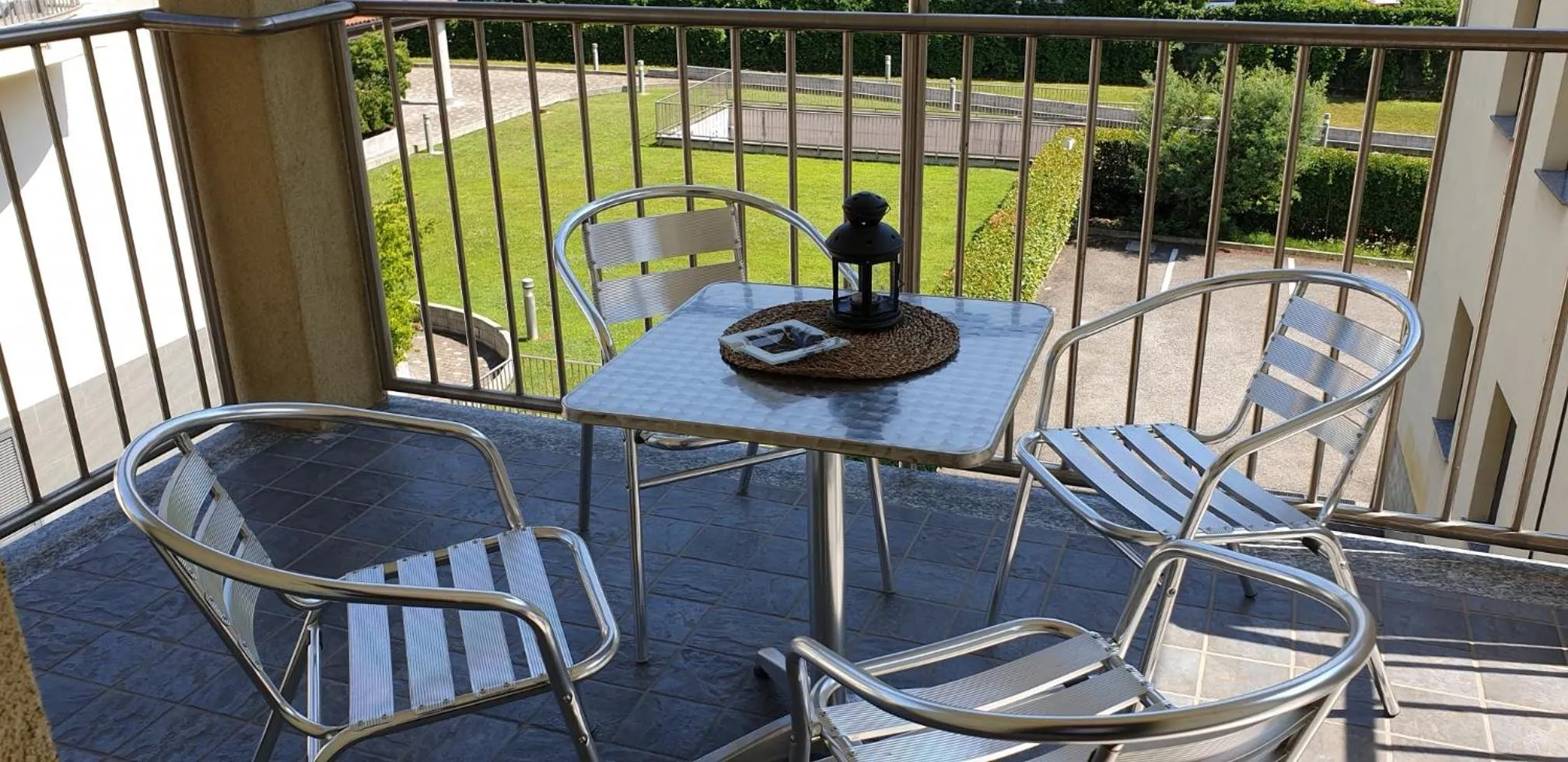 Patio in Hotel Residence Aurora