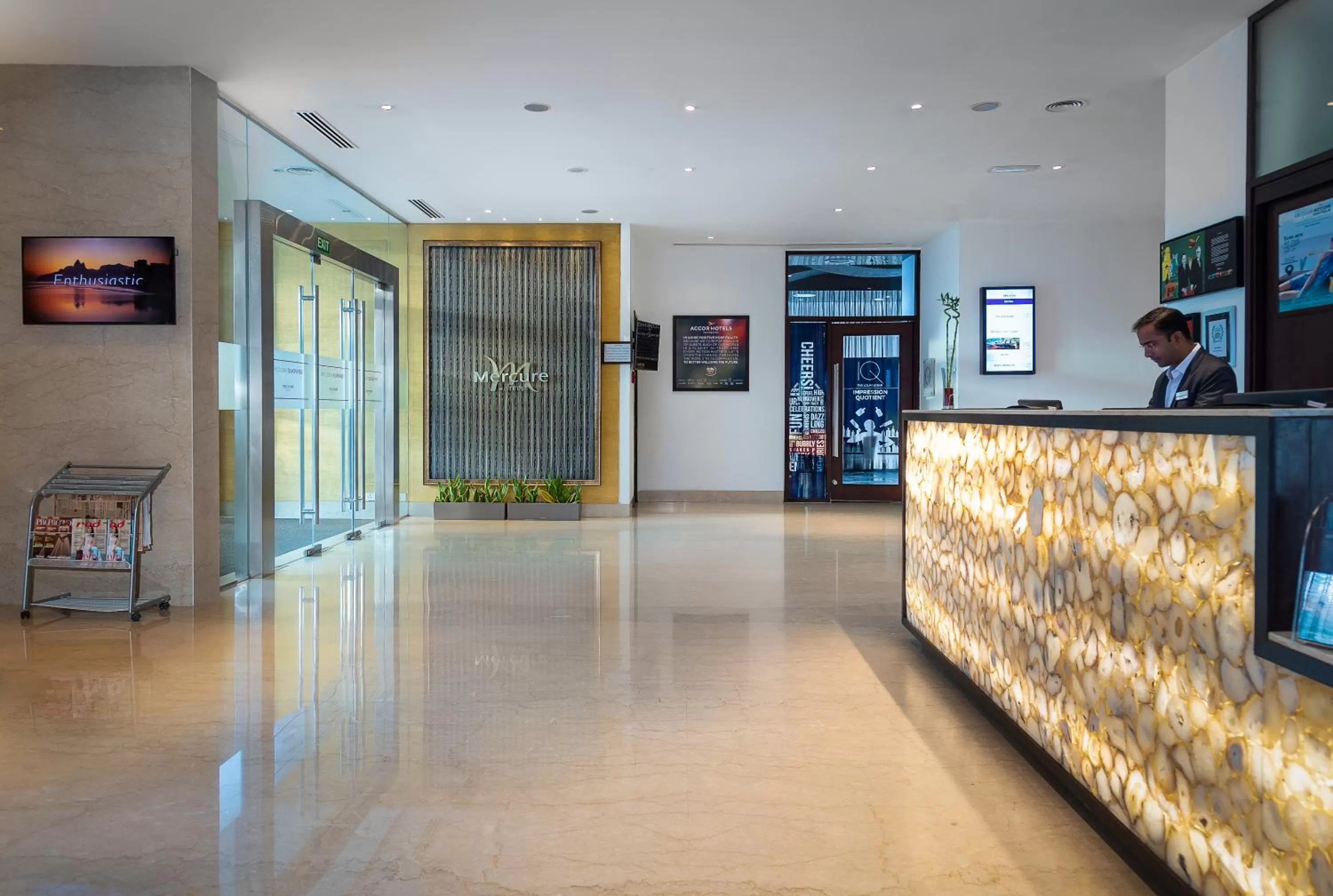 Lobby or reception in Mercure Hyderabad KCP Banjara Hills, An Accor Hotel