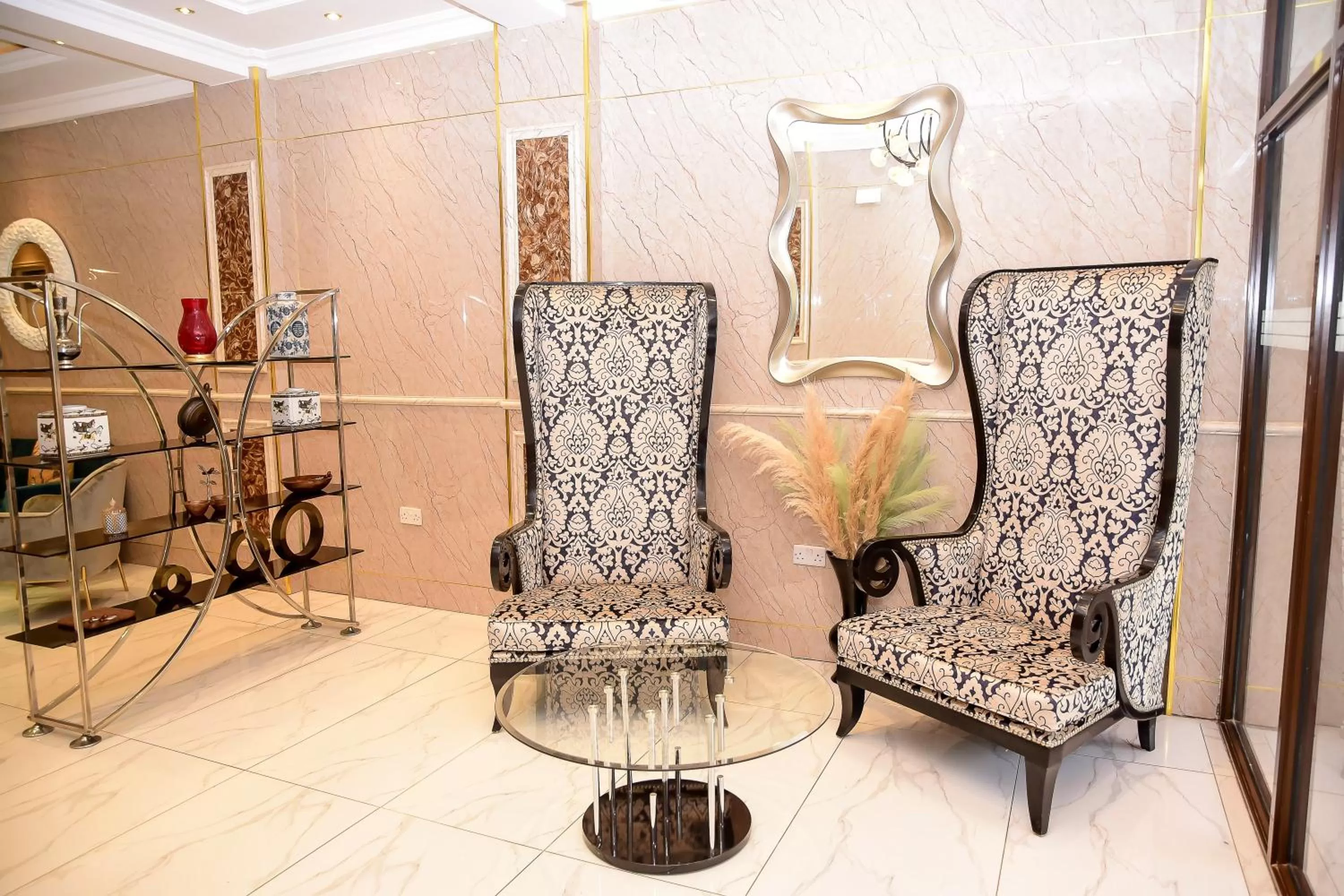 Seating area in LA BEILA HOTEL MERU