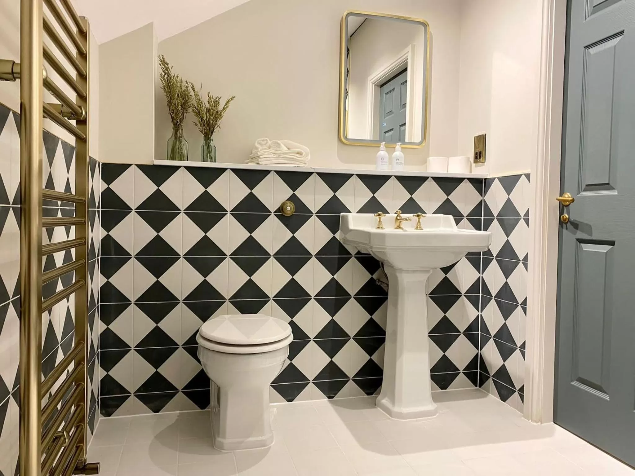 Shower in Railway House York by Chateau Anna