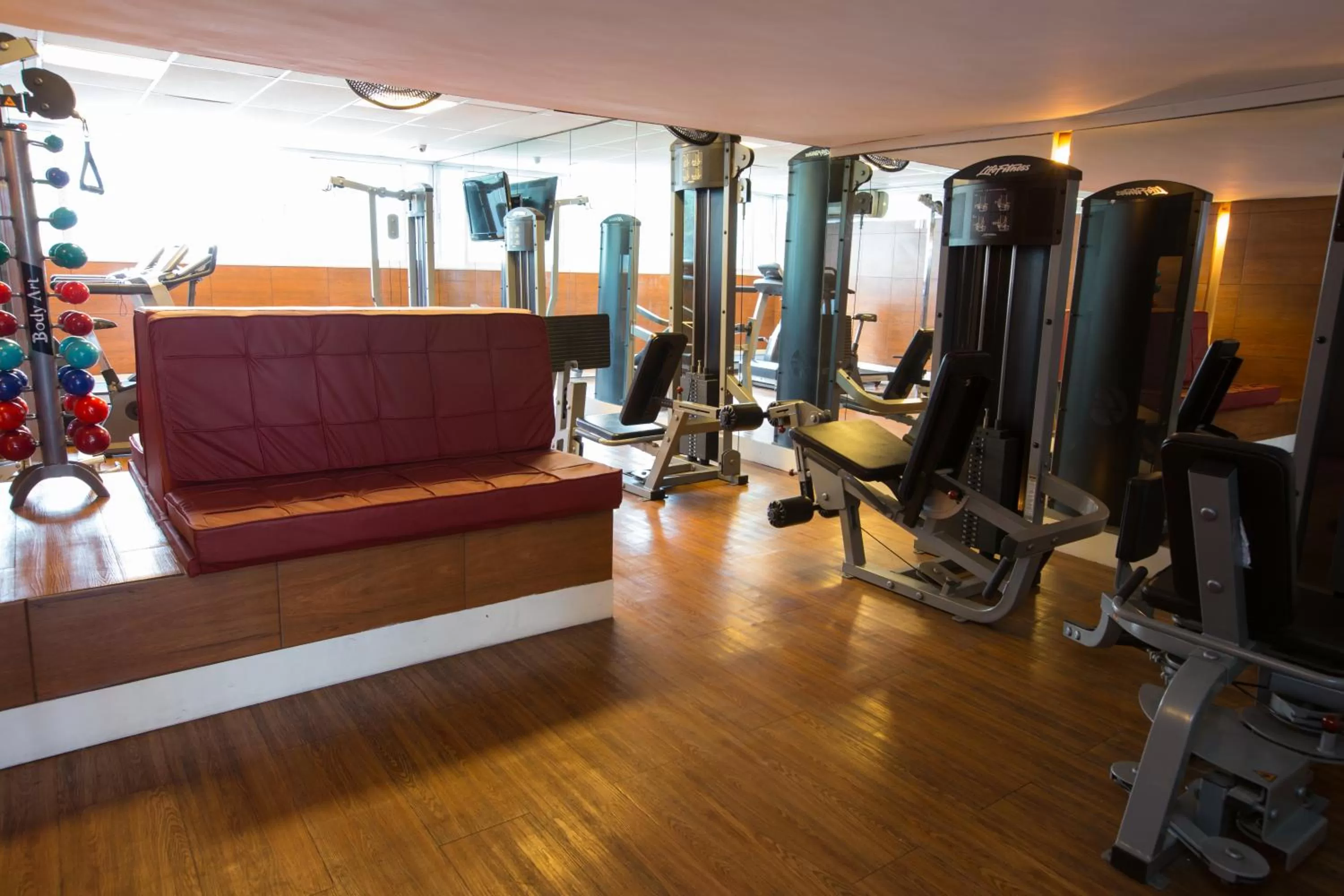 Fitness centre/facilities in Augusto's Rio Copa Hotel