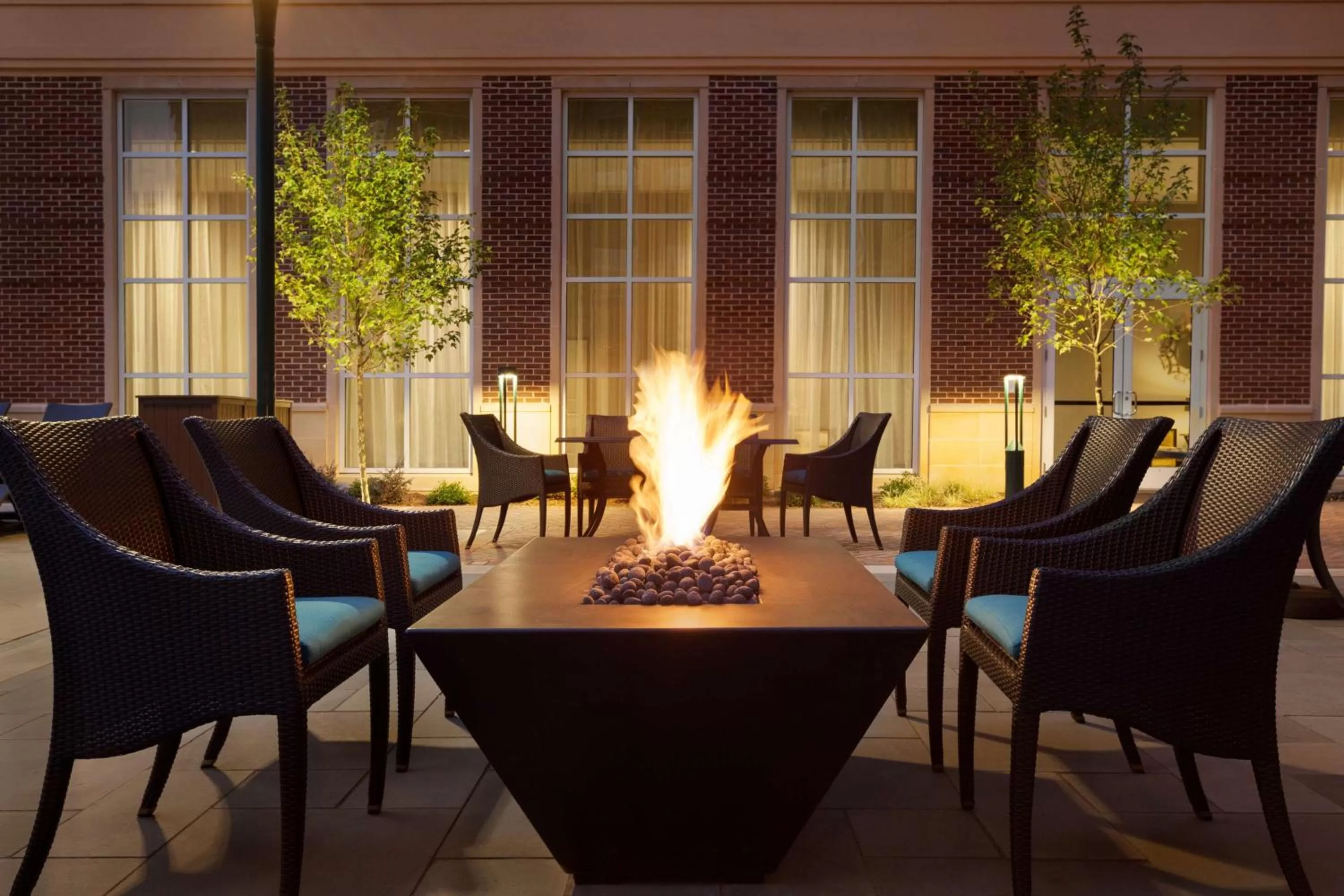 Patio in Homewood Suites By Hilton Charlotte Southpark