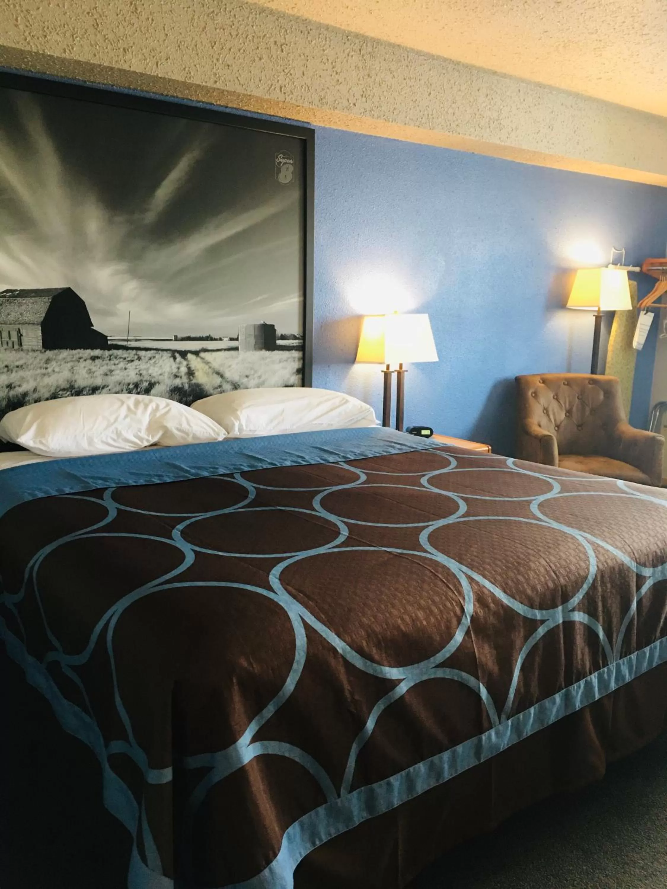 Bed in Super 8 by Wyndham Swift Current