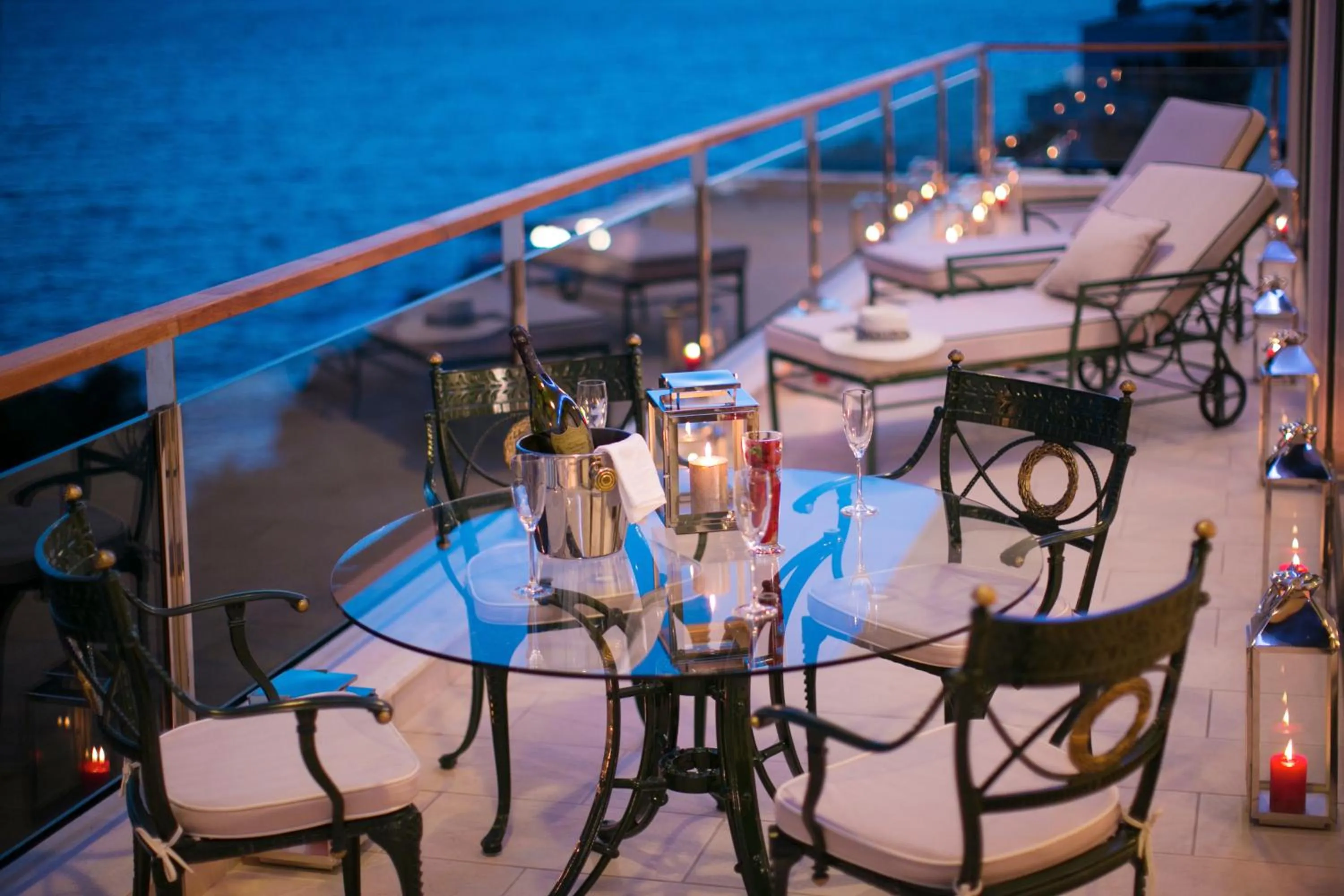 Balcony/Terrace in Royal Princess Hotel