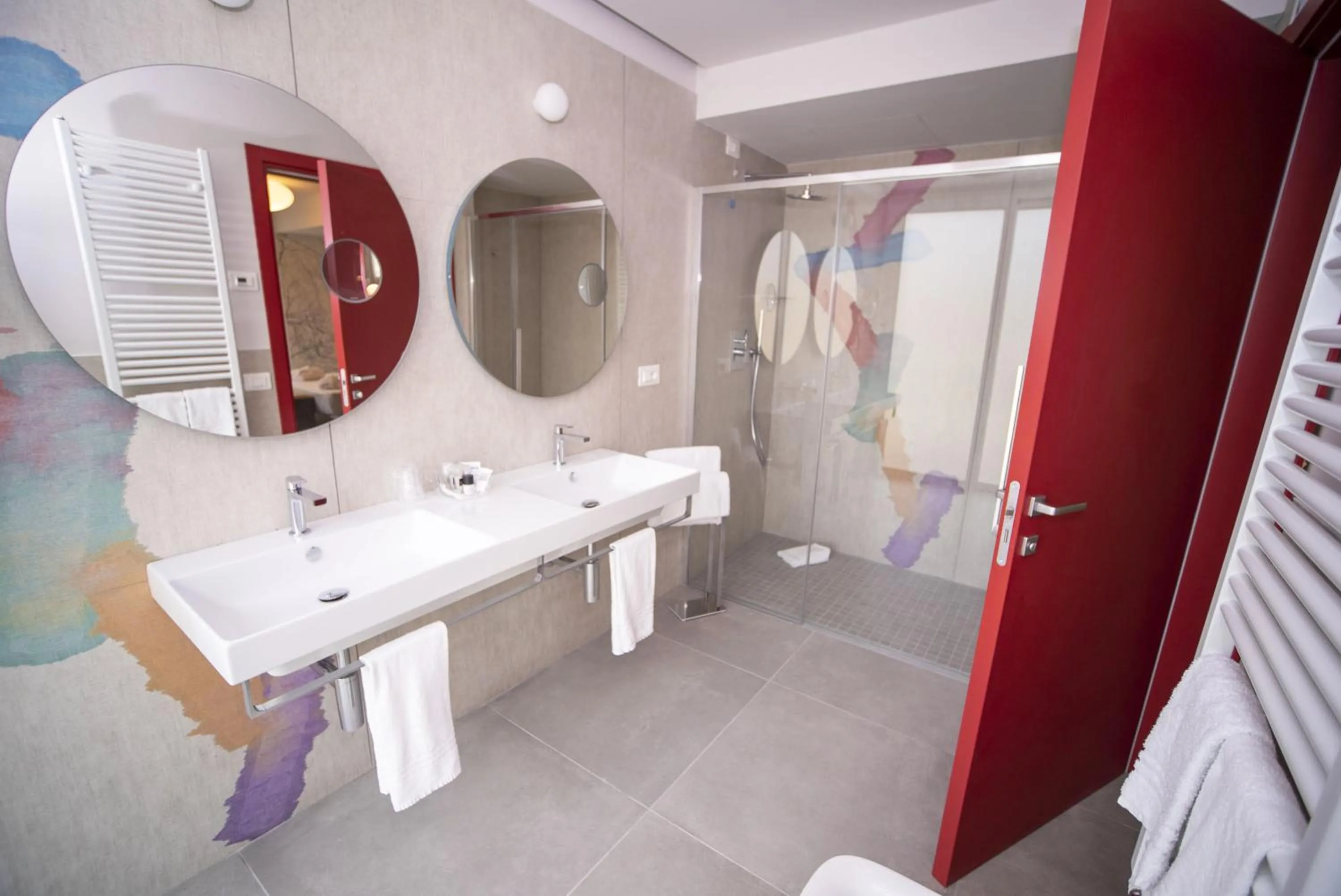 Bathroom in Hotel Malavoglia