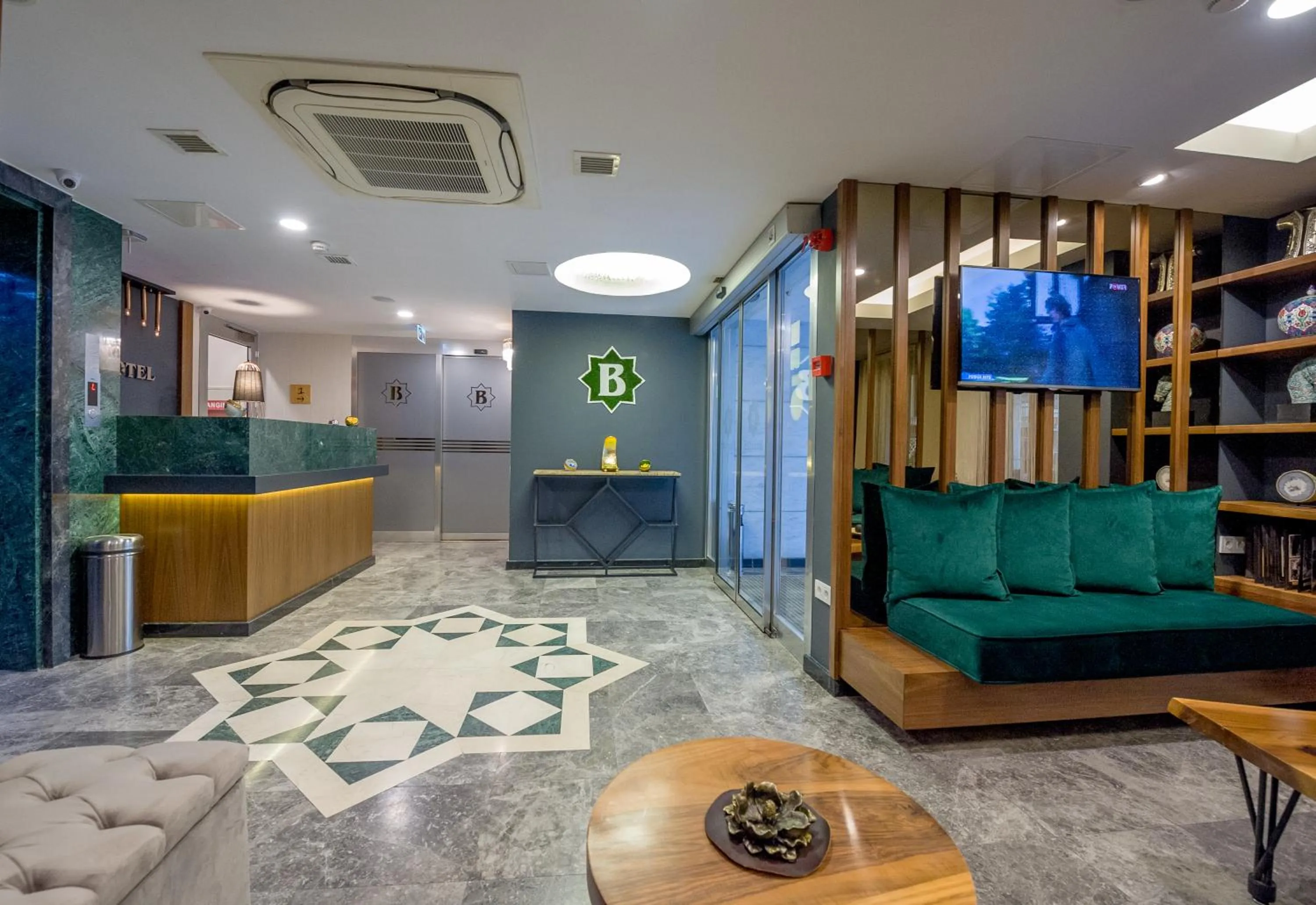 Lobby or reception in Bizim Hotel