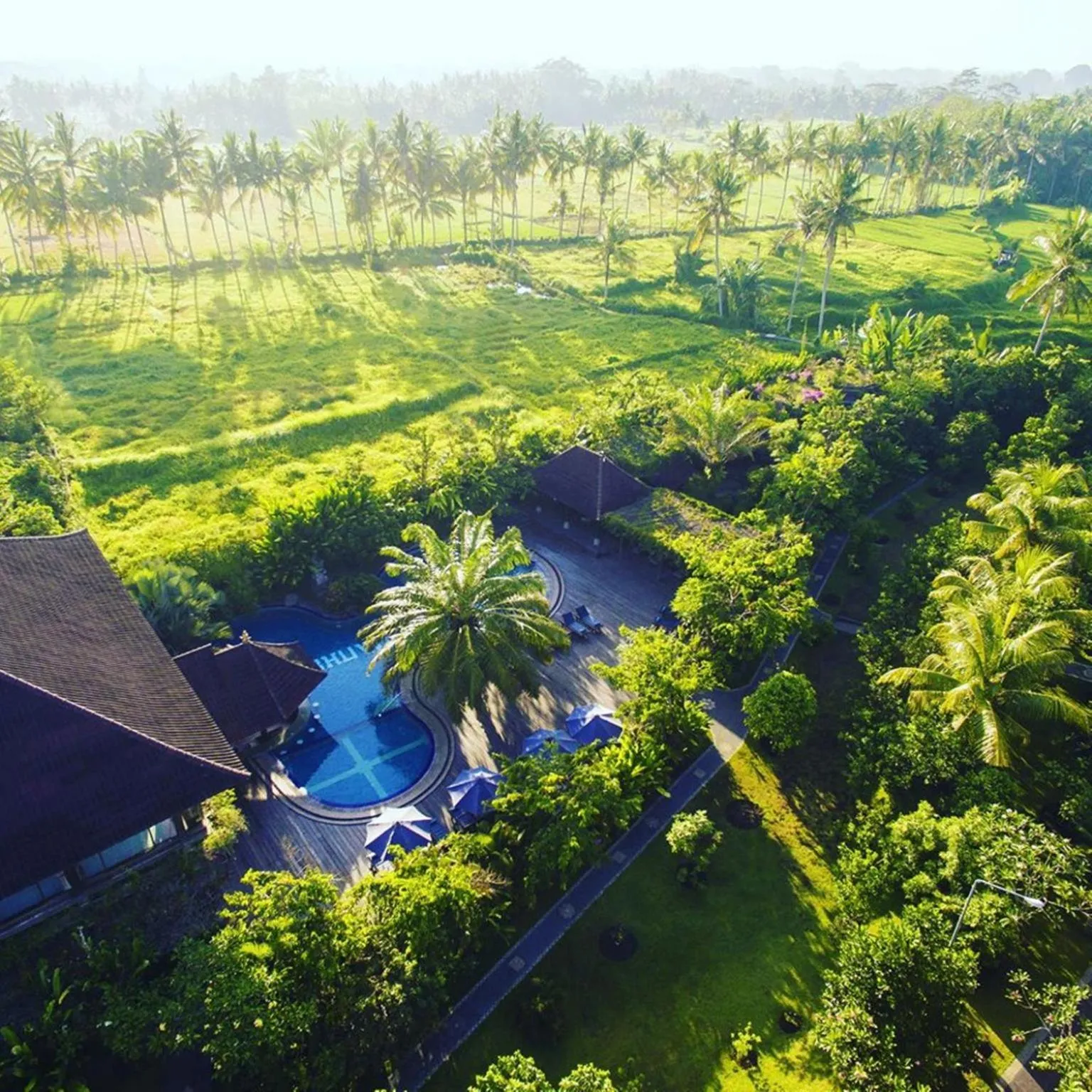 Property building in Bhuwana Ubud Hotel and Farm