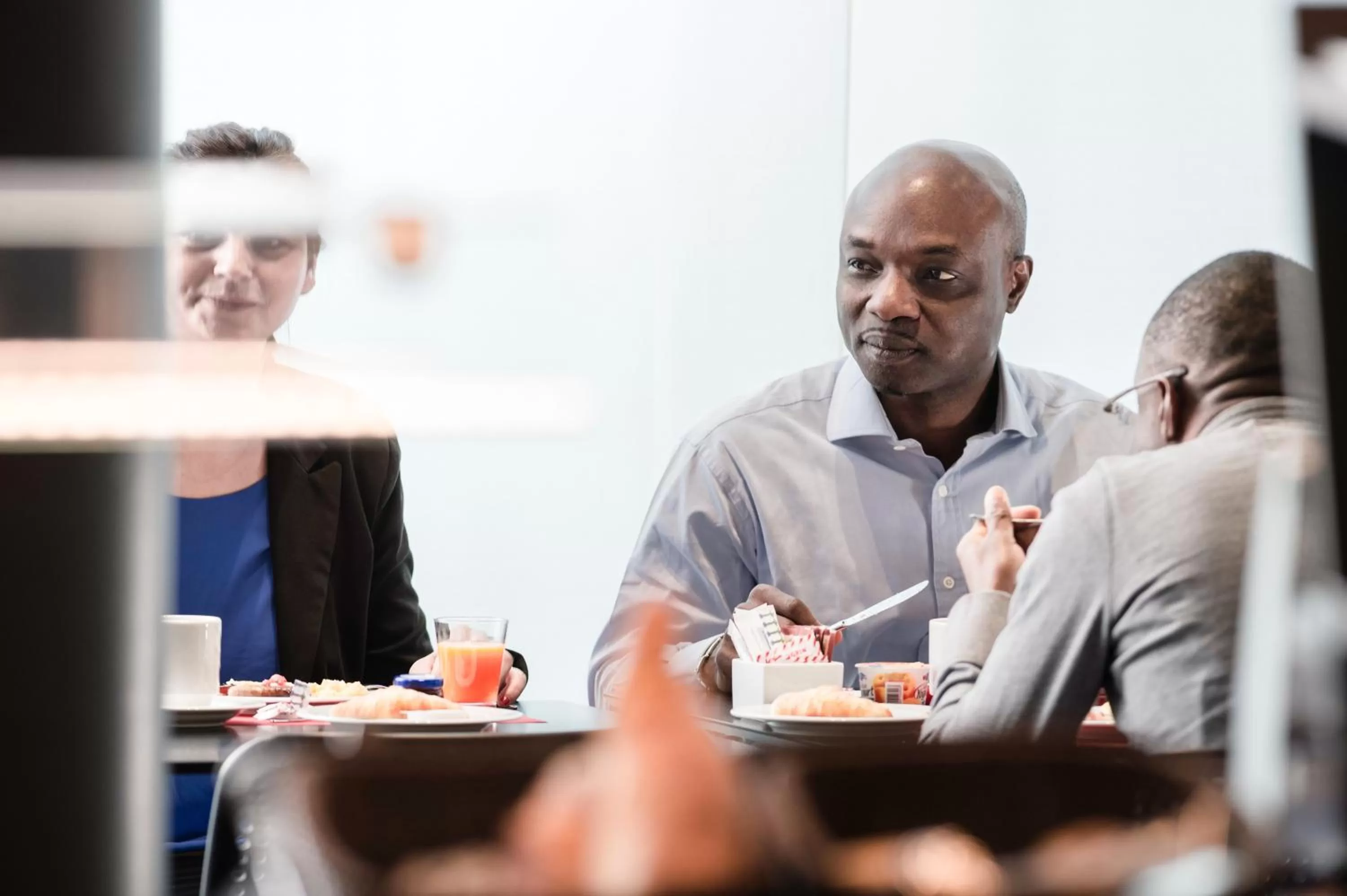 group of guests in Novotel Suites Genève Aéroport