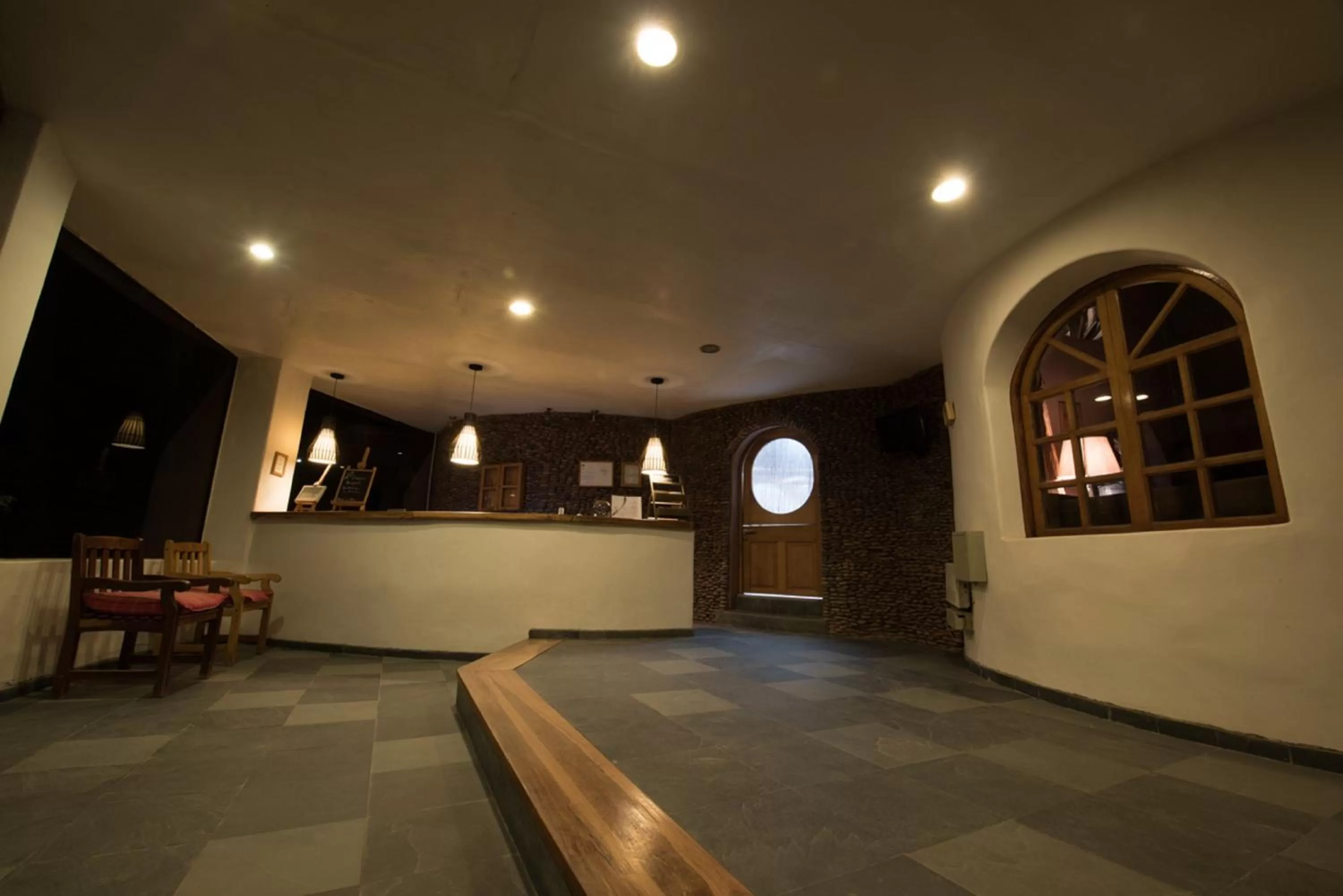 Lobby or reception in Hotel La Aldea