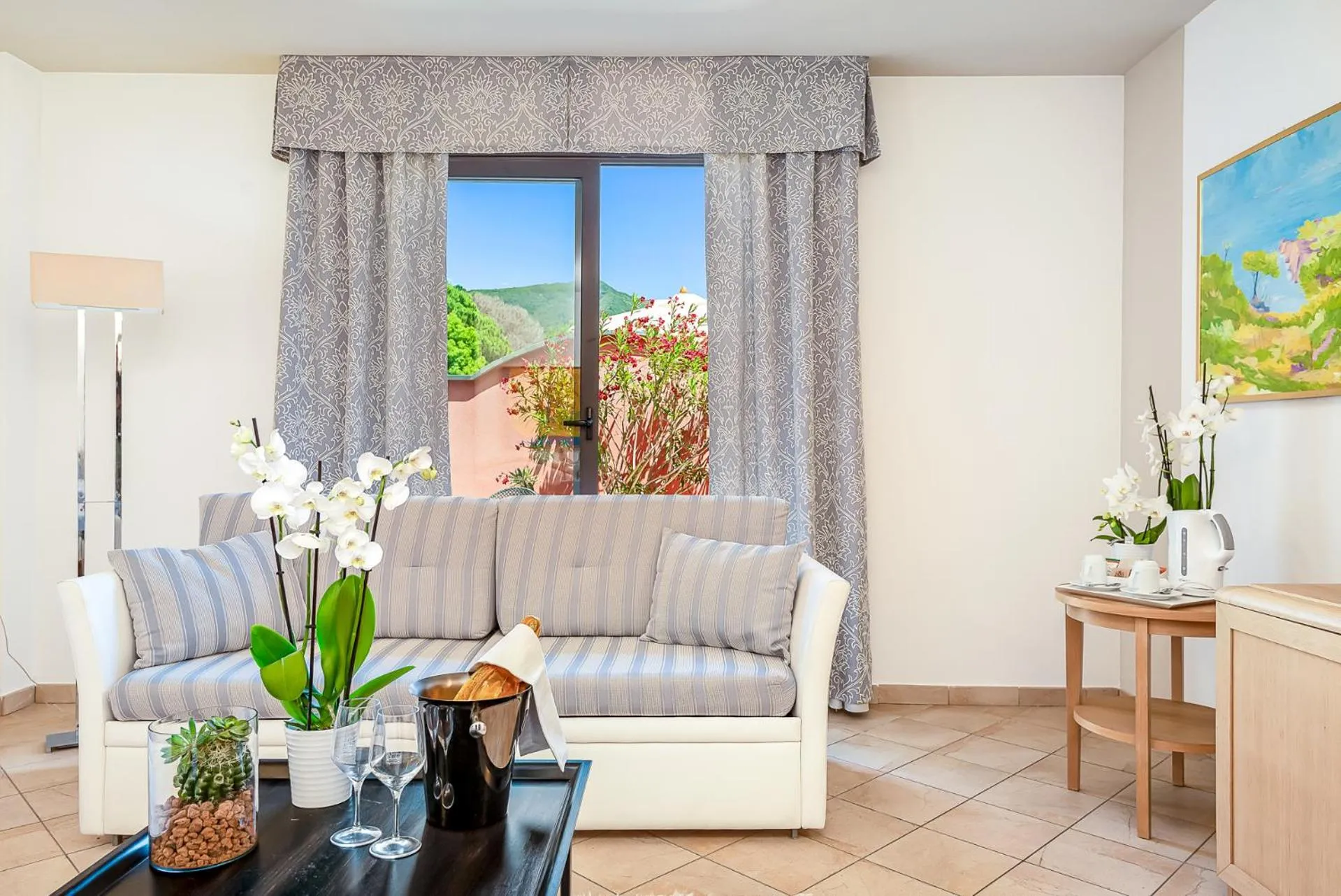 Living room in Park Hotel Argento