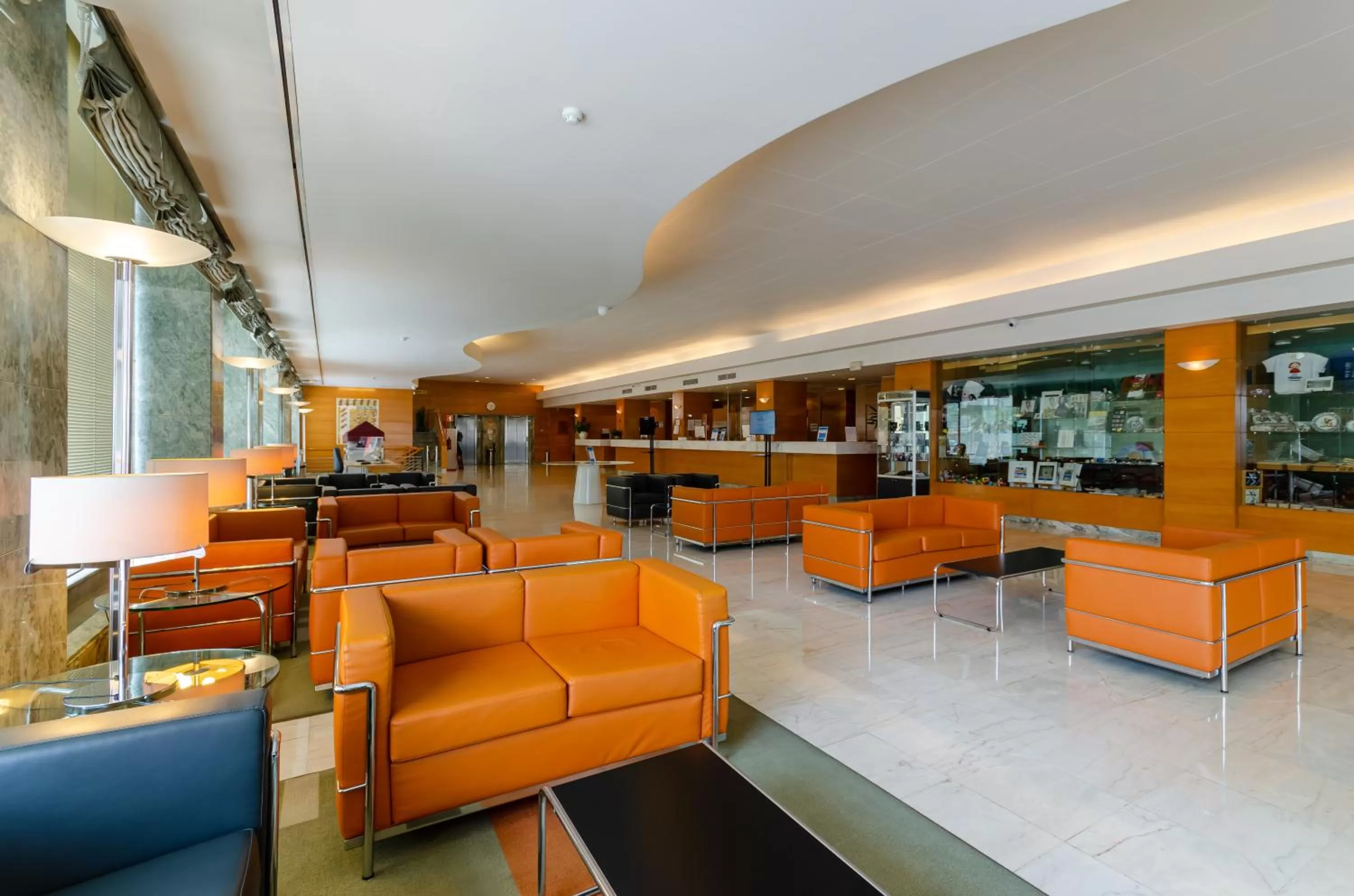 Lobby or reception in Hotel Roma