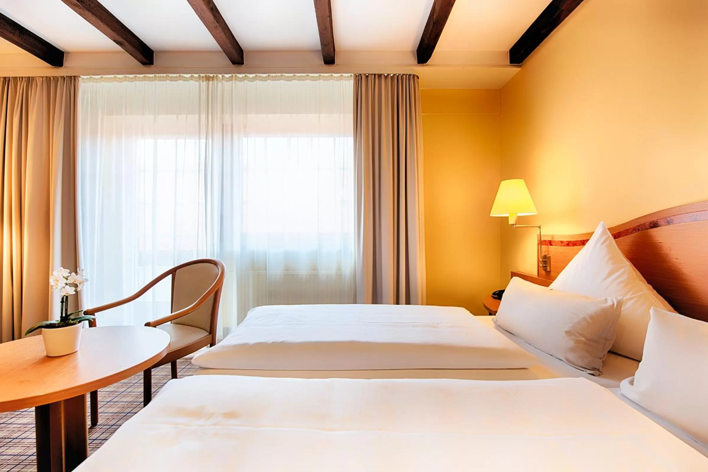 Bed in Welcome Hotel Legden