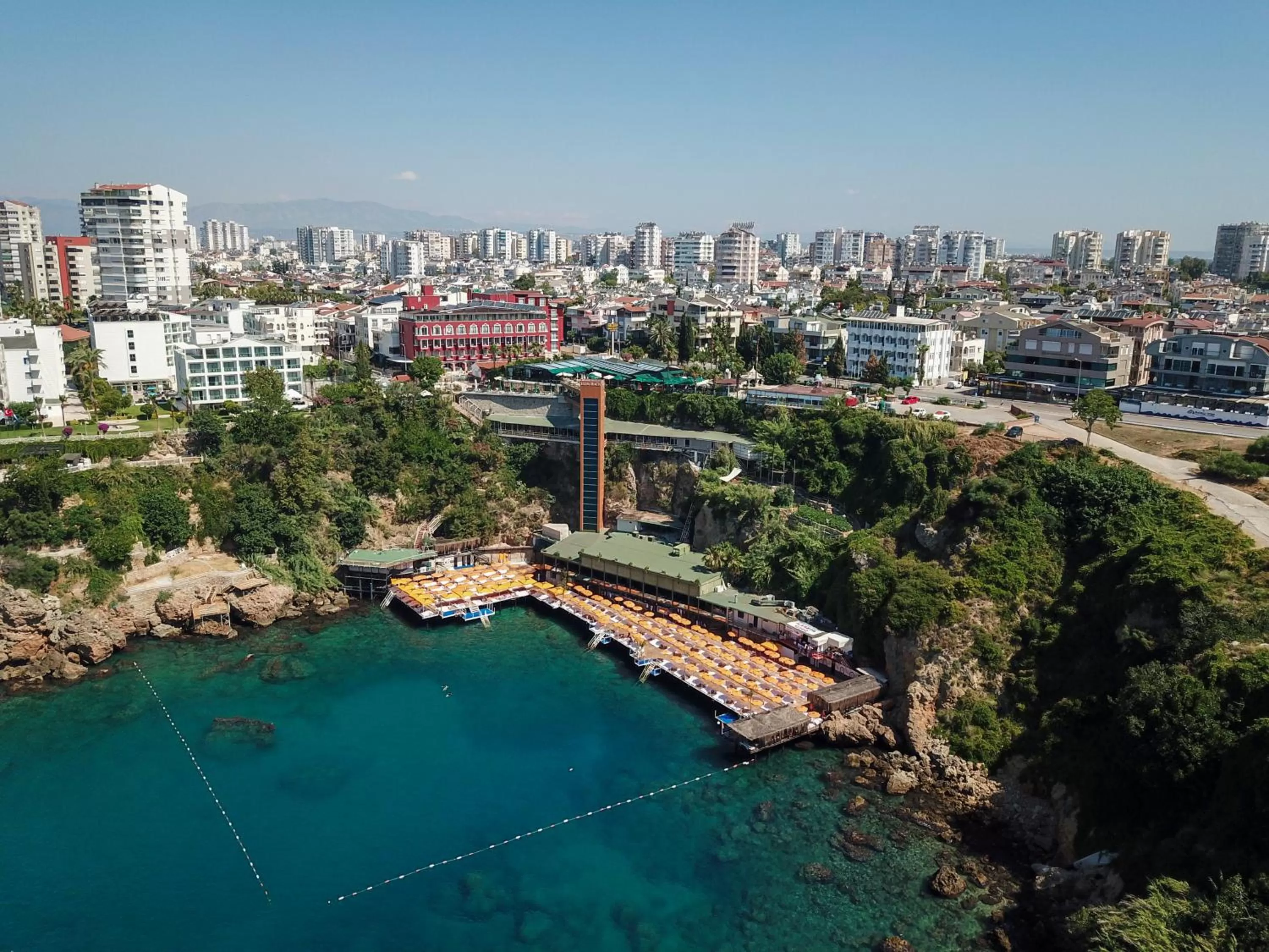 Property building in Bilem Hotel Beach & Spa