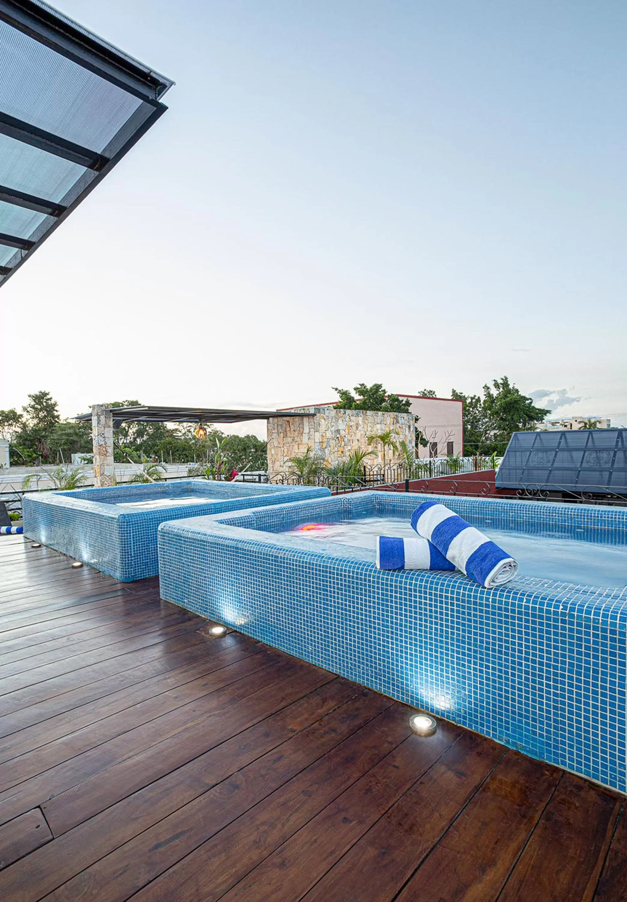 Hot Tub in La Aurora Hotel Colonial