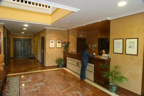 Lobby or reception in Silken Spa La Hacienda De Don Juan