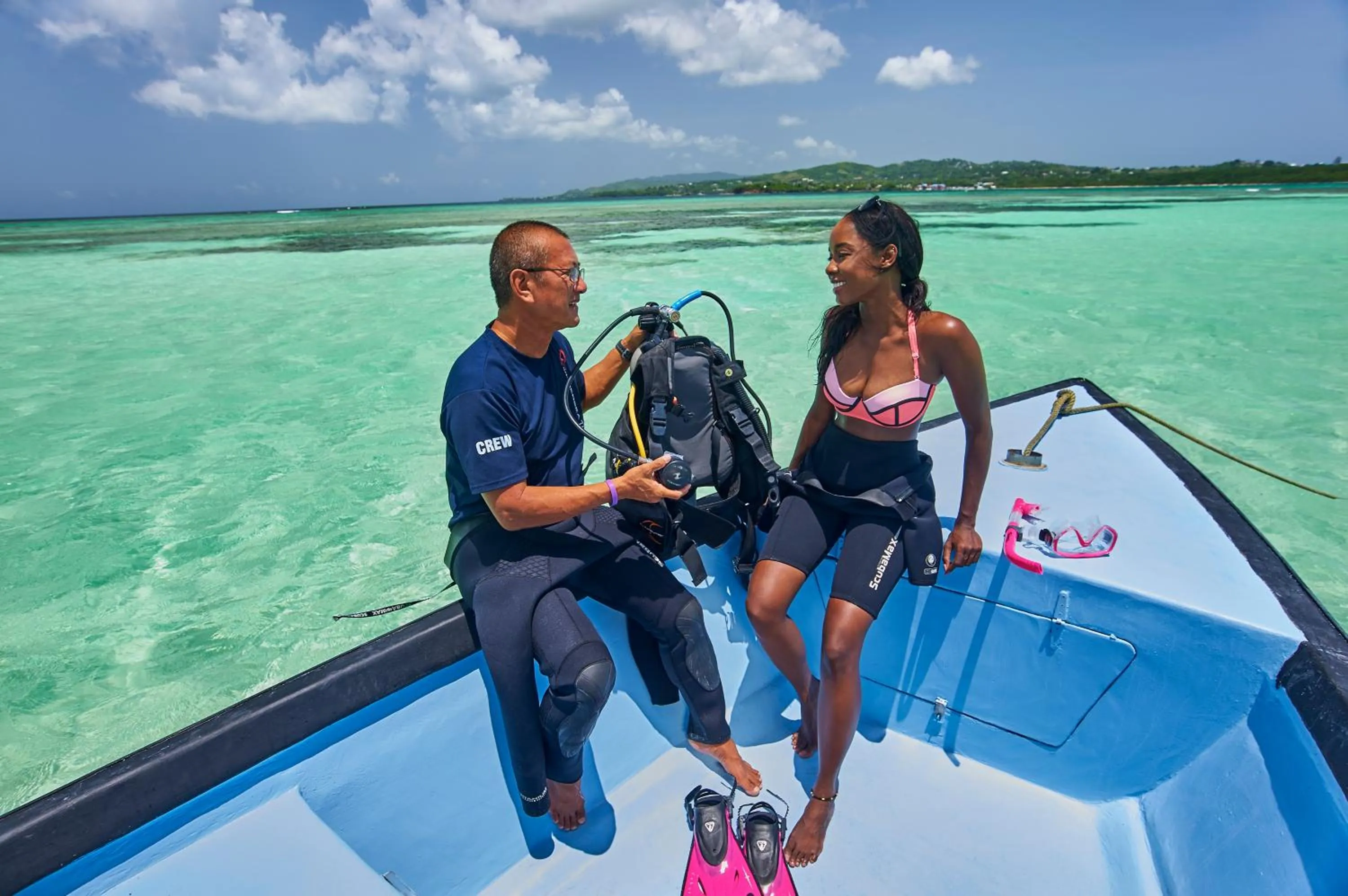 Diving in Mount Irvine Bay Resort