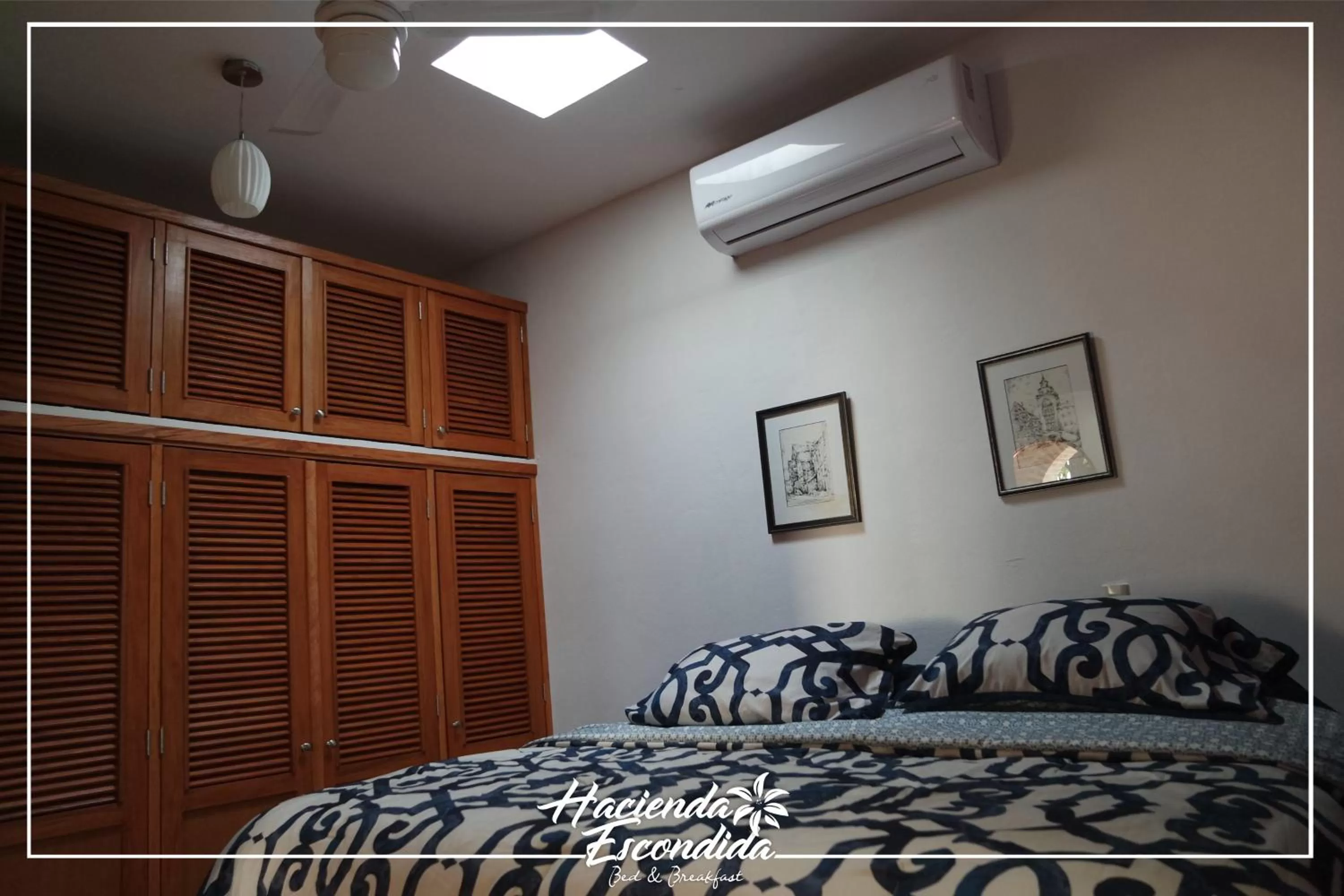 Bed in Hacienda Escondida Puerto Vallarta