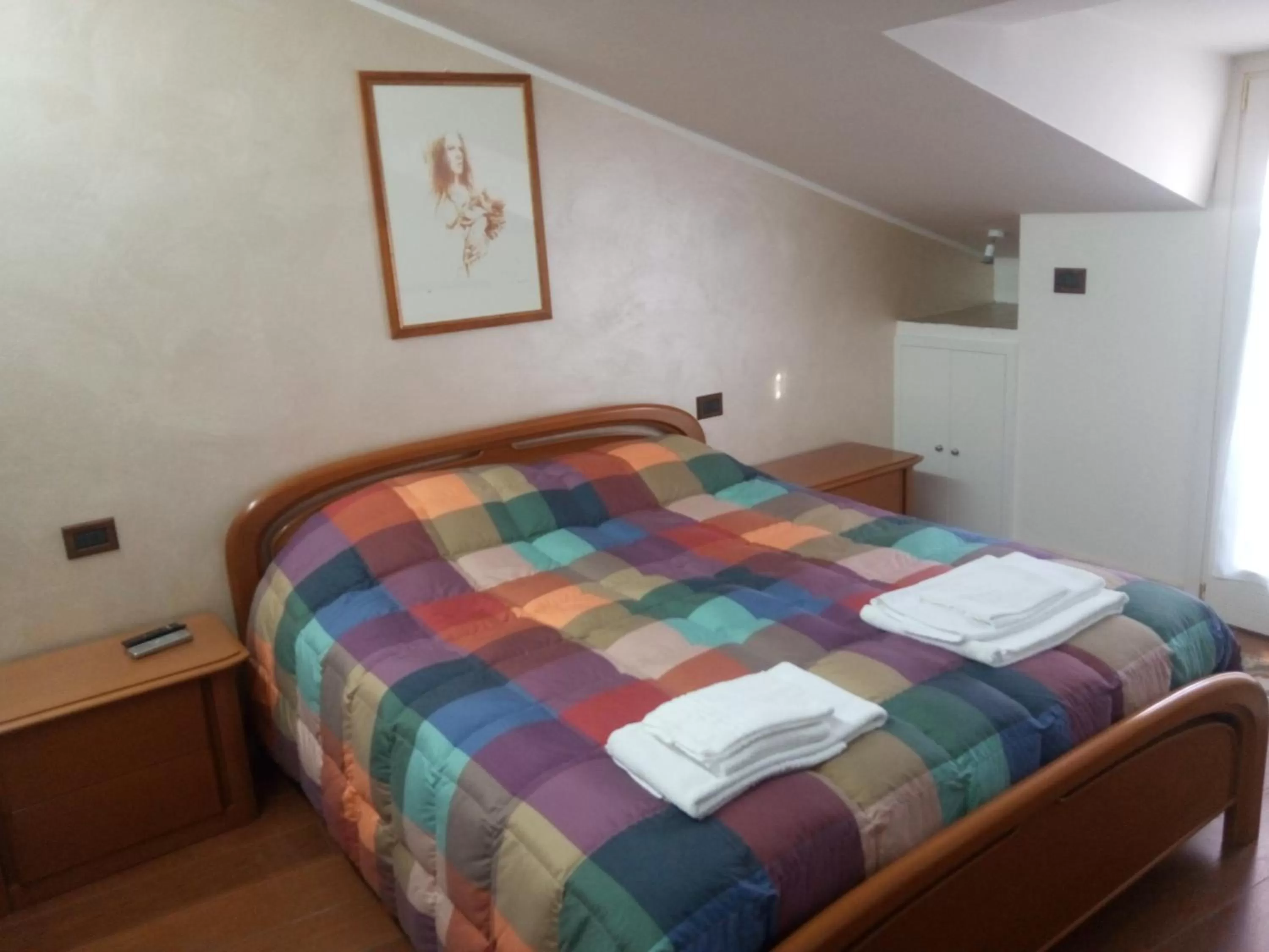 Bedroom, Bed in Residence Tucci