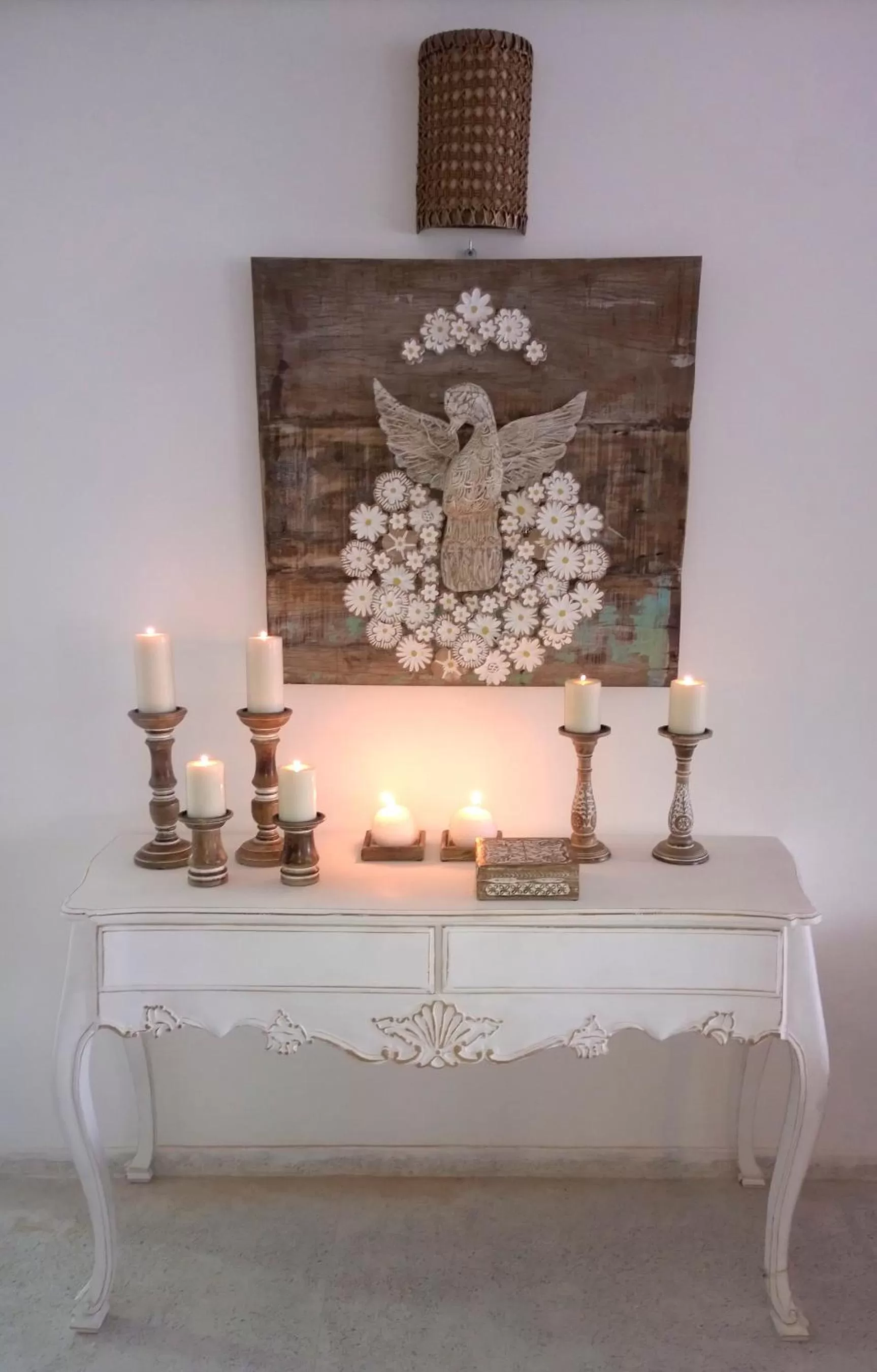 Decorative detail in Angá Beach Hotel